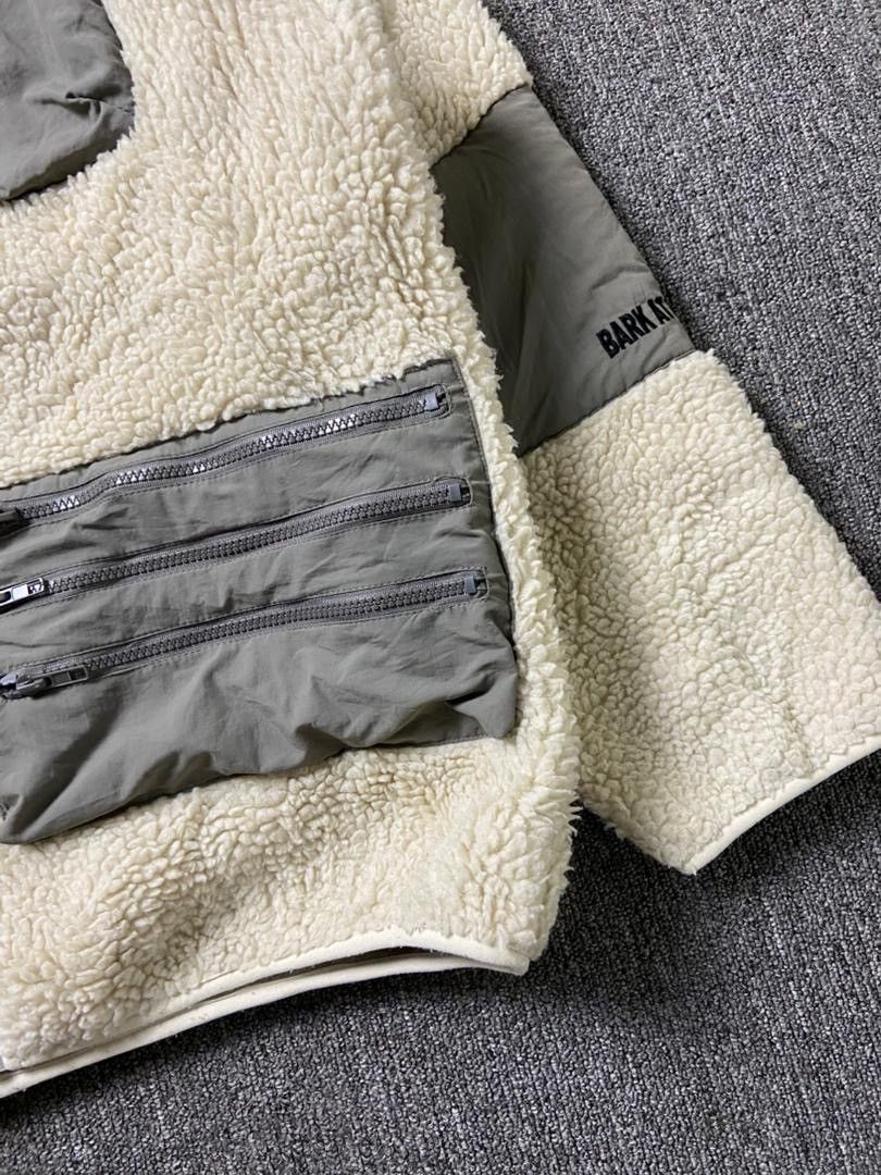 Japanese Brand Bark At The Moon Boa Fleece Jacket (190) Size US L / EU 52-54 / 3 - 13 Thumbnail