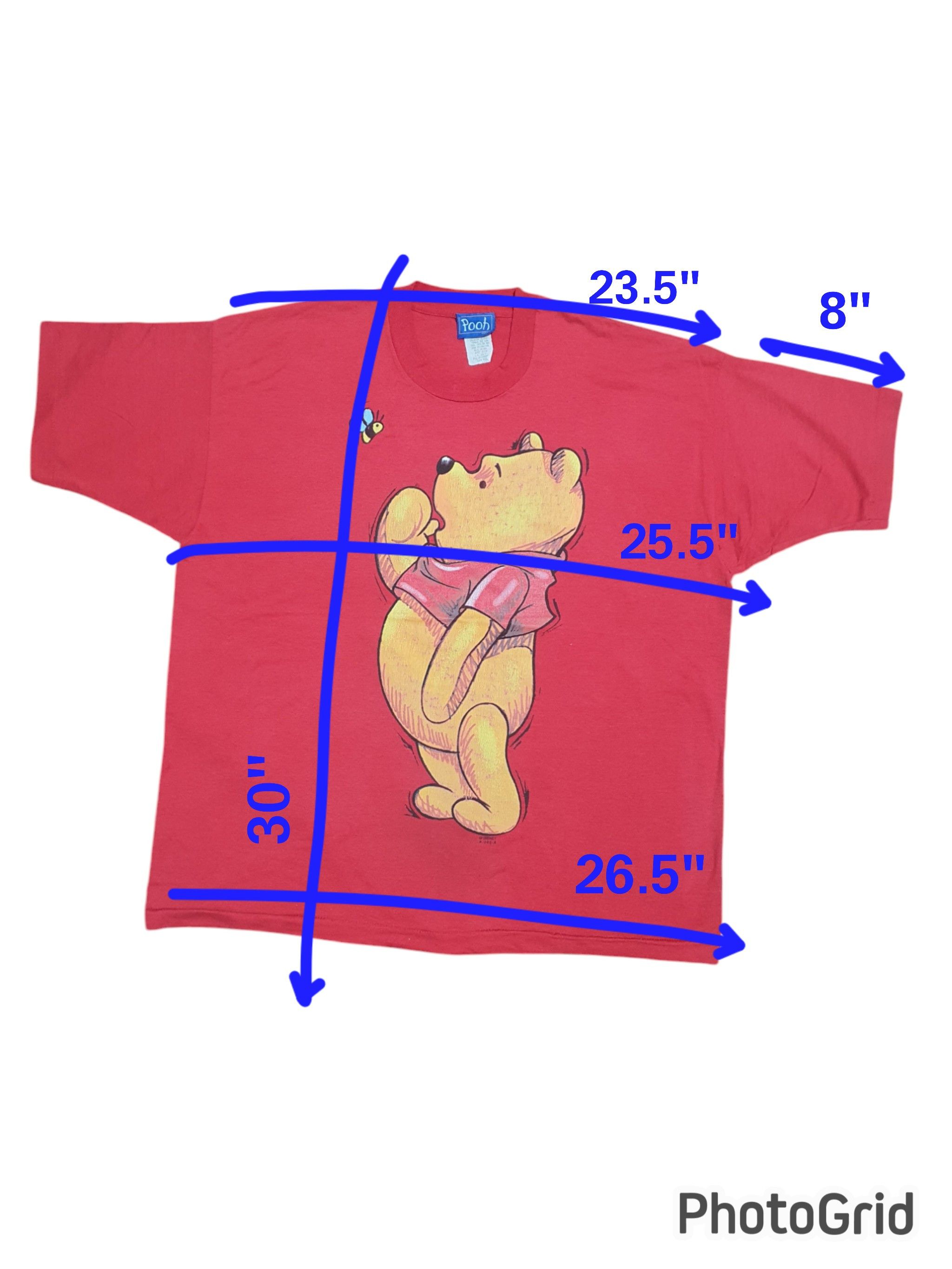 Vintage POOH VINTAGE 25.5”/30” T-SHIRT Size XXL / US 16-18 / IT 52-54 - 10 Thumbnail