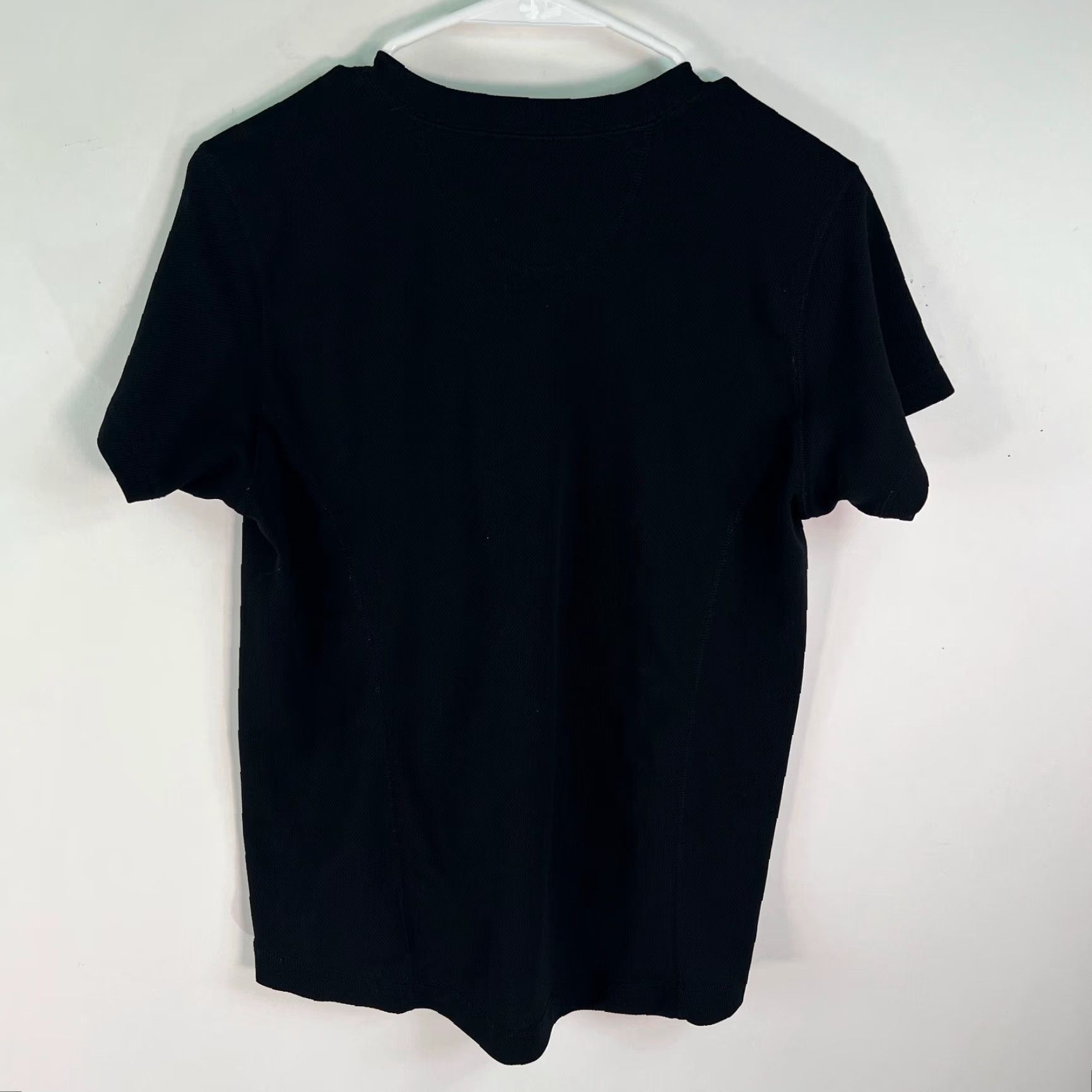 Eddie Bauer Eddie Bauer Womens Performance Systems V Neck Short Sleeves Black T Shirt Size L Size L / US 10 / IT 46 - 2 Thumbnail