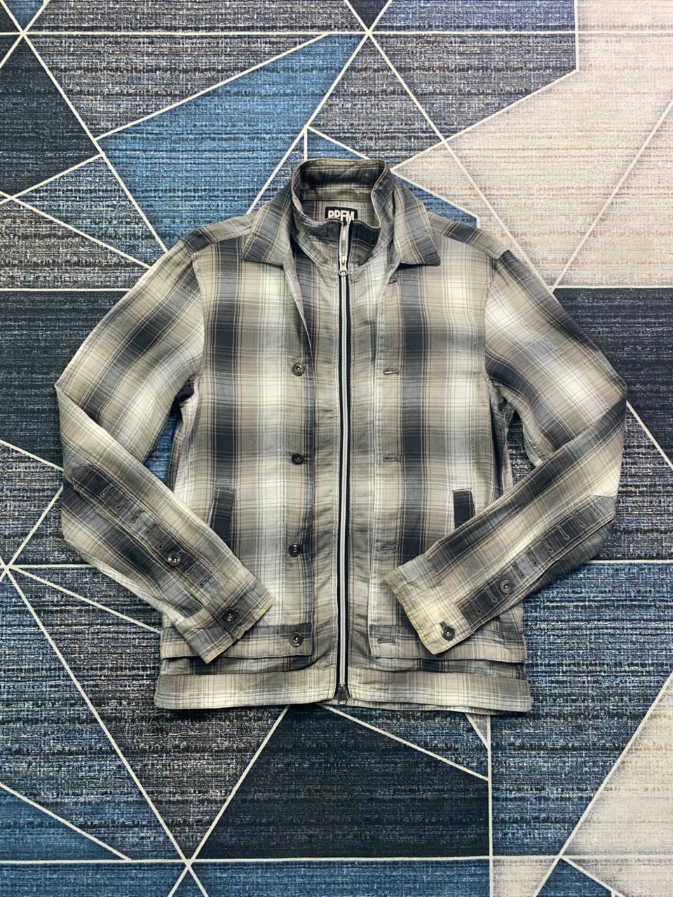 PPFM Archives PPFM Plaid Shirt Jacket Size US S / EU 44-46 / 1 - 1 Thumbnail