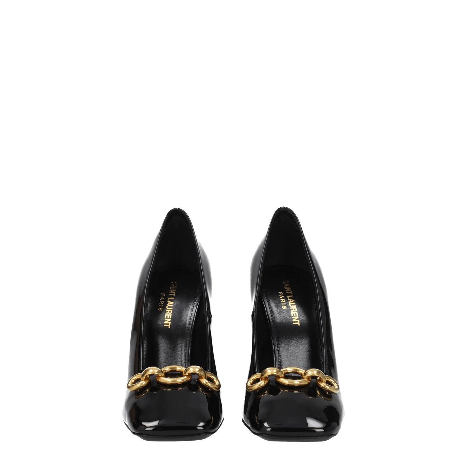 Saint Laurent Paris ob1o1e1124 Patent Leather Pumps in Black Size US 6.5 / IT 36.5 - 3 Thumbnail