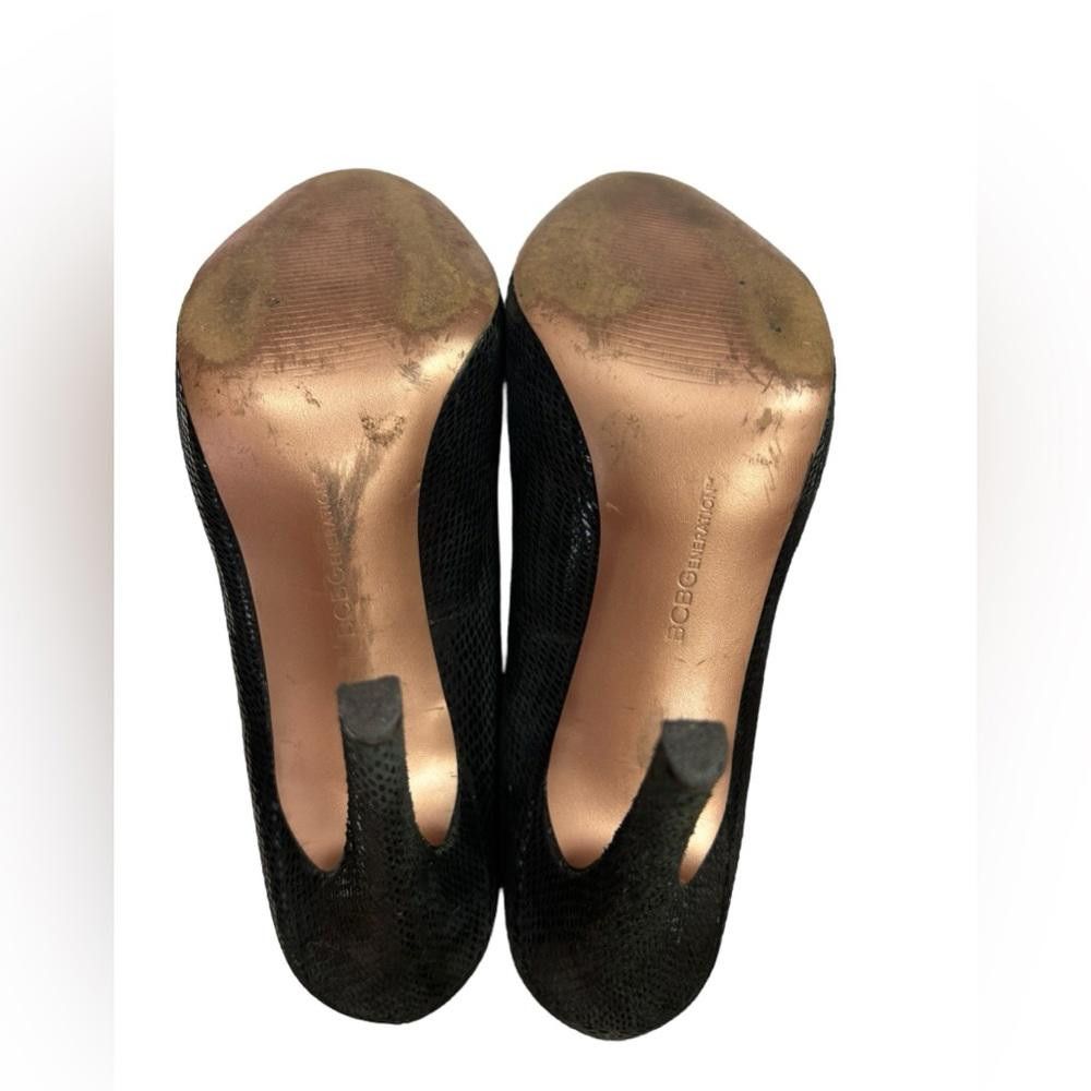 Designer BCBGeneration l Parade Snakeskin Print Leather Pumps 7.5B Size US 7.5 / IT 37.5 - 9 Thumbnail