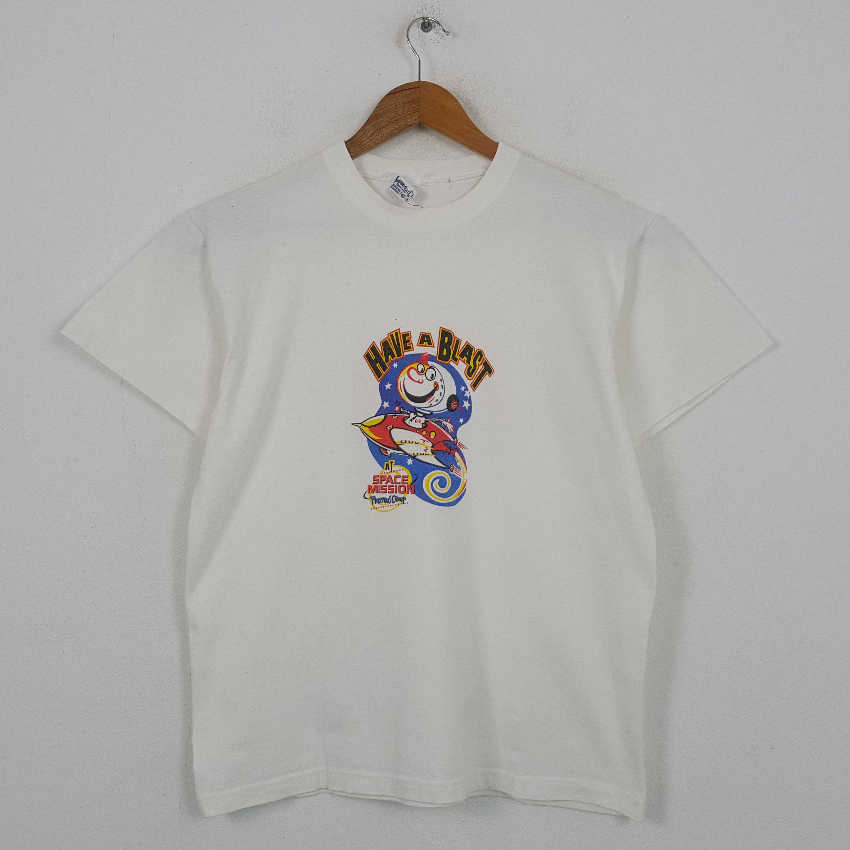 Cartoon Network Vintage Have A Blast Space Mission Cartoon T-shirt RR2 Size US L / EU 52-54 / 3 - 1 Thumbnail