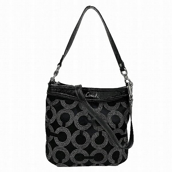 Coach Coach Coach Ashley Dotted Op Art Hippie PVC 2way bag Plastic / Synthetic Shoulder Bag F20088 DUTY FREE for USA Size ONE SIZE - 1 Thumbnail