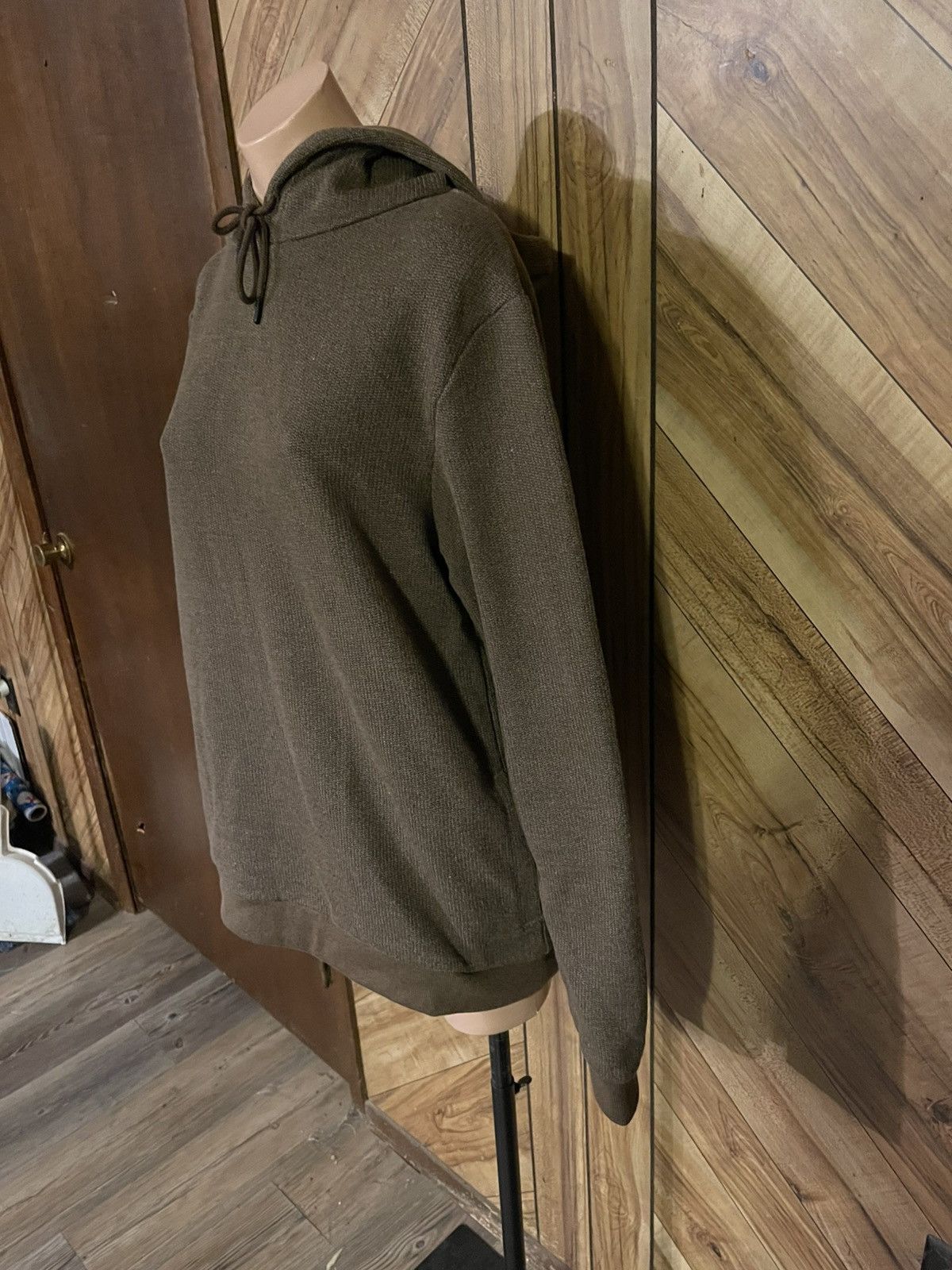 Other Goodfellow Men’s Medium Brown Knit Pullover Hoodie NWT Size US M / EU 48-50 / 2 - 5 Thumbnail