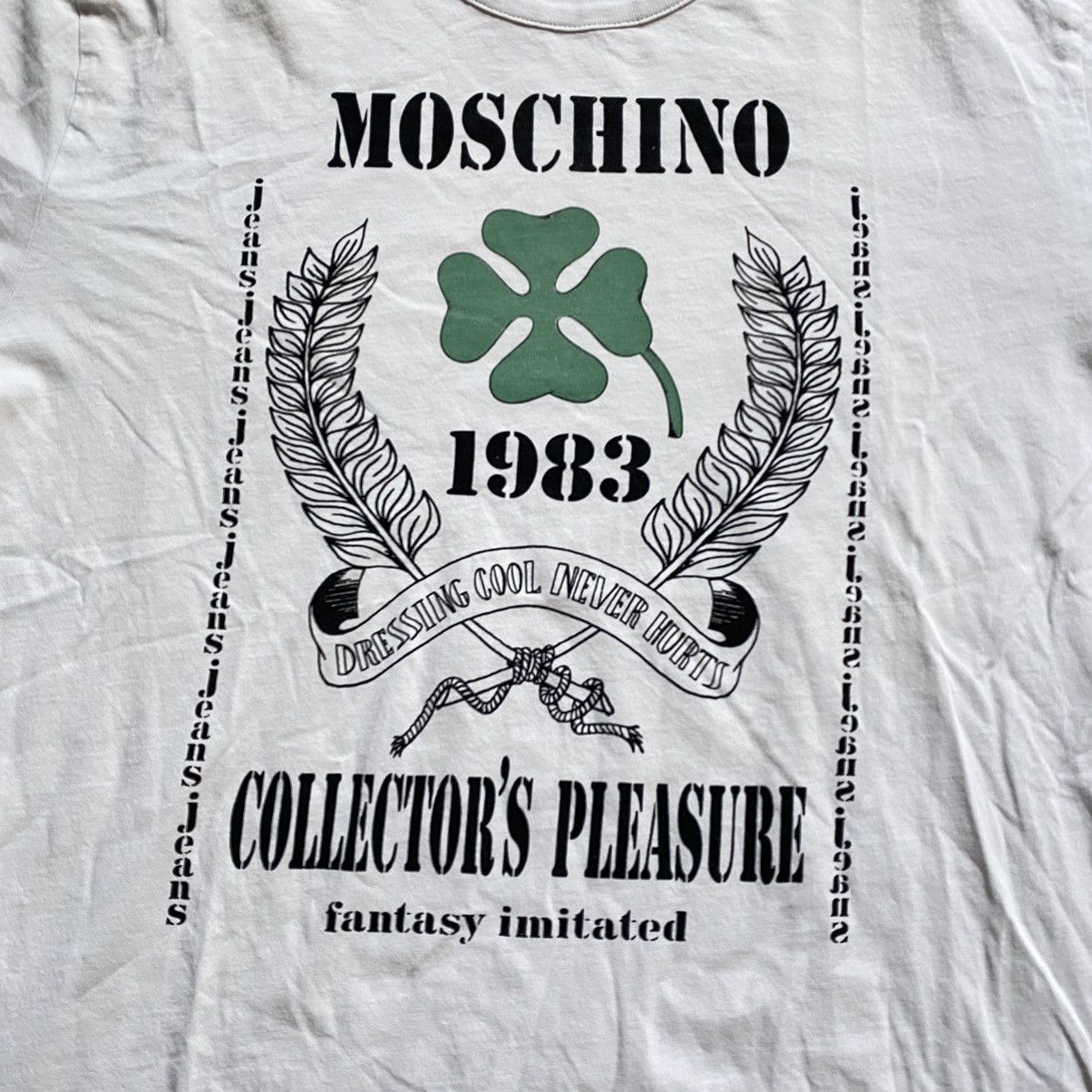 Moschino MOSCHINO Y2K COLLECTORS PLEASURE 1983 T SHIRT Size US M / EU 48-50 / 2 - 2 Thumbnail