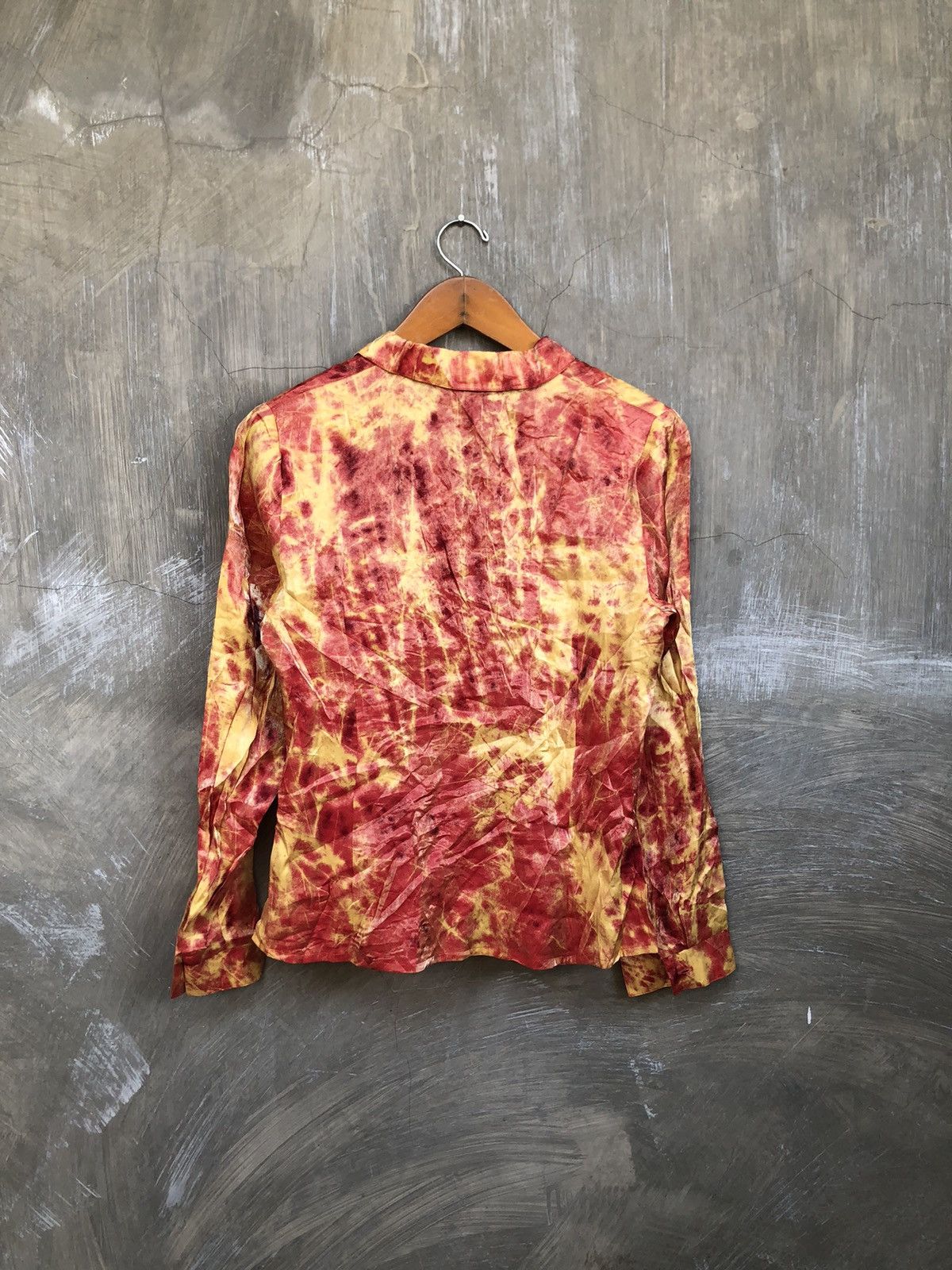 Japanese Brand Y2K Japanese Dagon Fire Pattern Jean Paul Gaultier Style Size M / US 6-8 / IT 42-44 - 8 Thumbnail