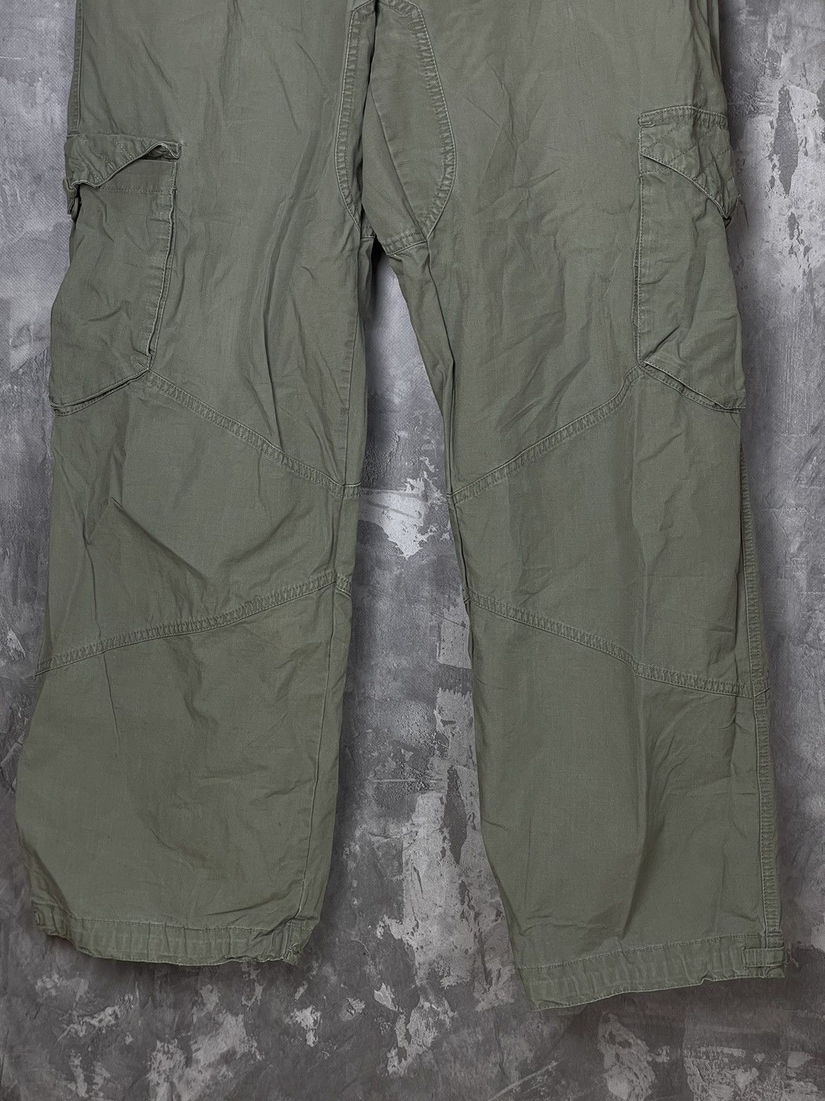 Other Vintage Cargo Pants Nike Avangarde Watanage Faded BaggyFit Size US 36 / EU 52 - 5 Thumbnail