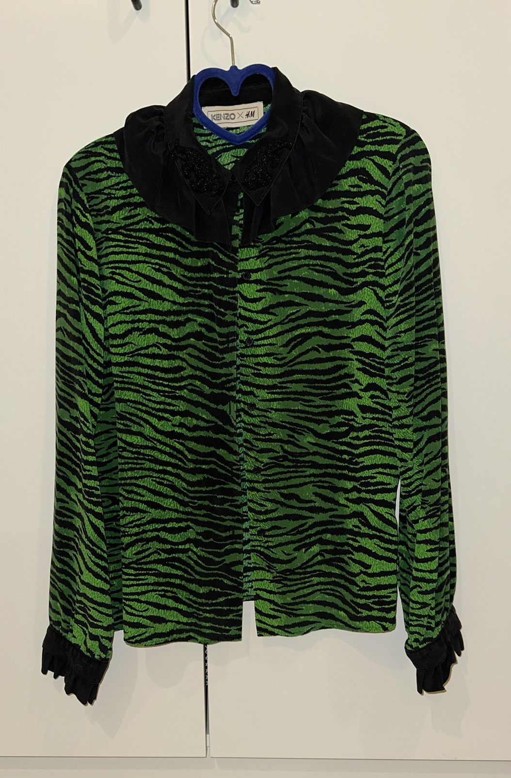 Kenzo Kenzo x H&M Silk Blouse Size S / US 4 / IT 40 - 1 Thumbnail