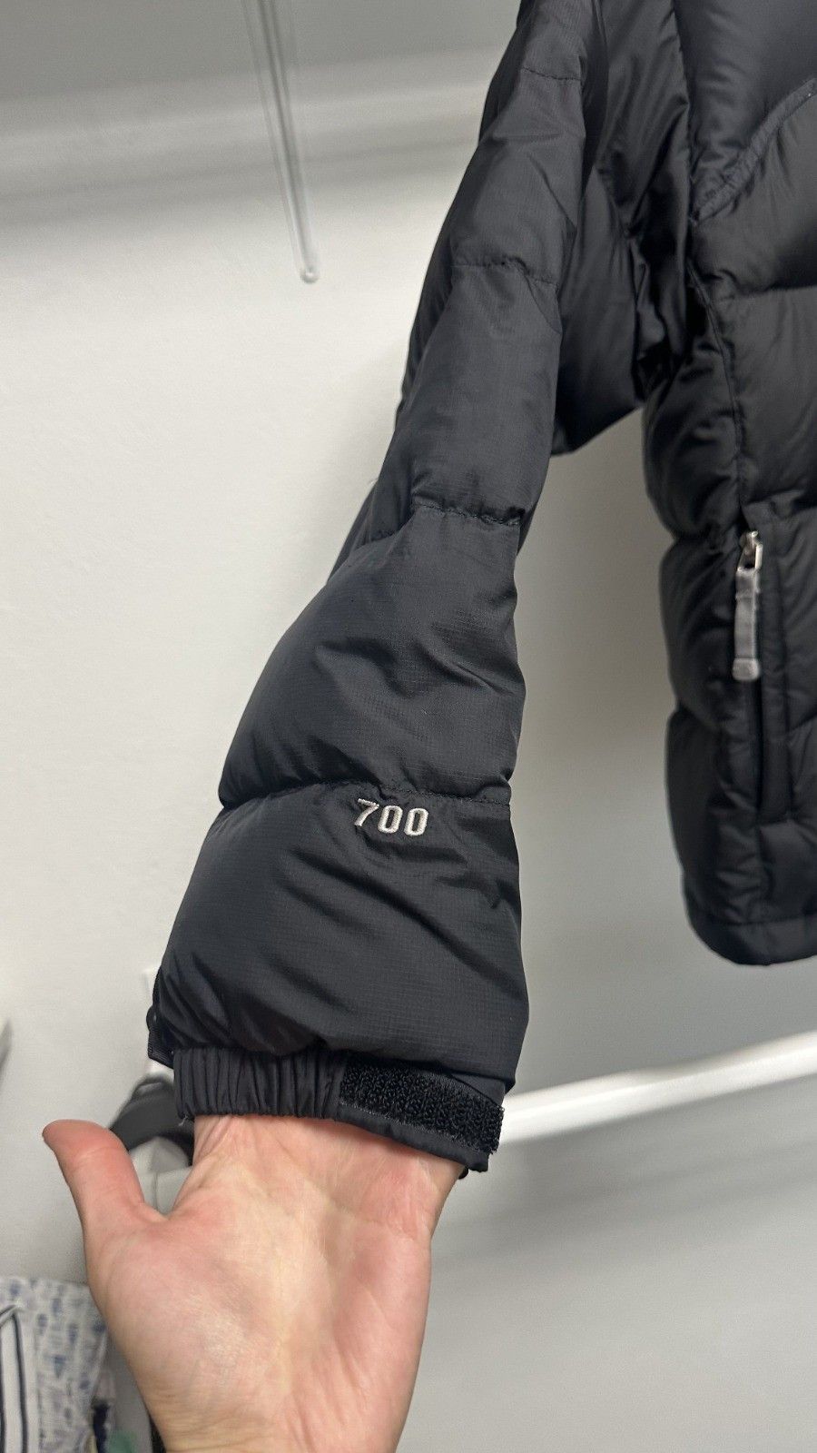 The North Face The North Face Vintage 700 Nupste Down Black Puffer Jacket Size XS / US 0-2 / IT 36-38 - 2 Thumbnail