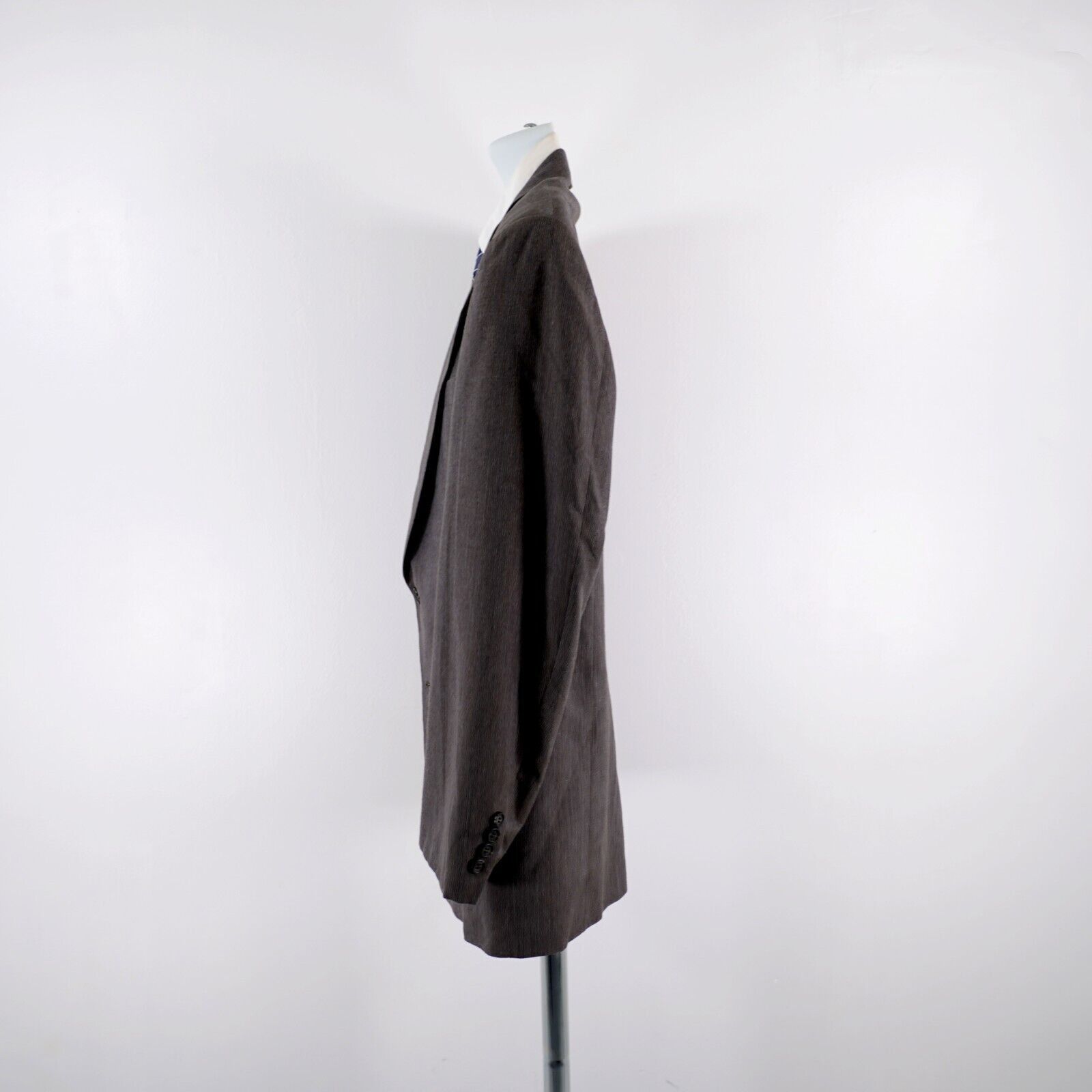 Hickey Freeman Hickey Freeman The Boardroom Wool Blend Beige Birdseye 2 But Size 40R - 6 Thumbnail