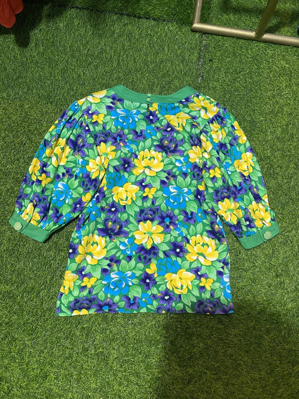 Designer × Yves Saint Laurent VTG YVESSAINTLAURENT SUN FLOWER Size M / US 6-8 / IT 42-44 - 3 Thumbnail