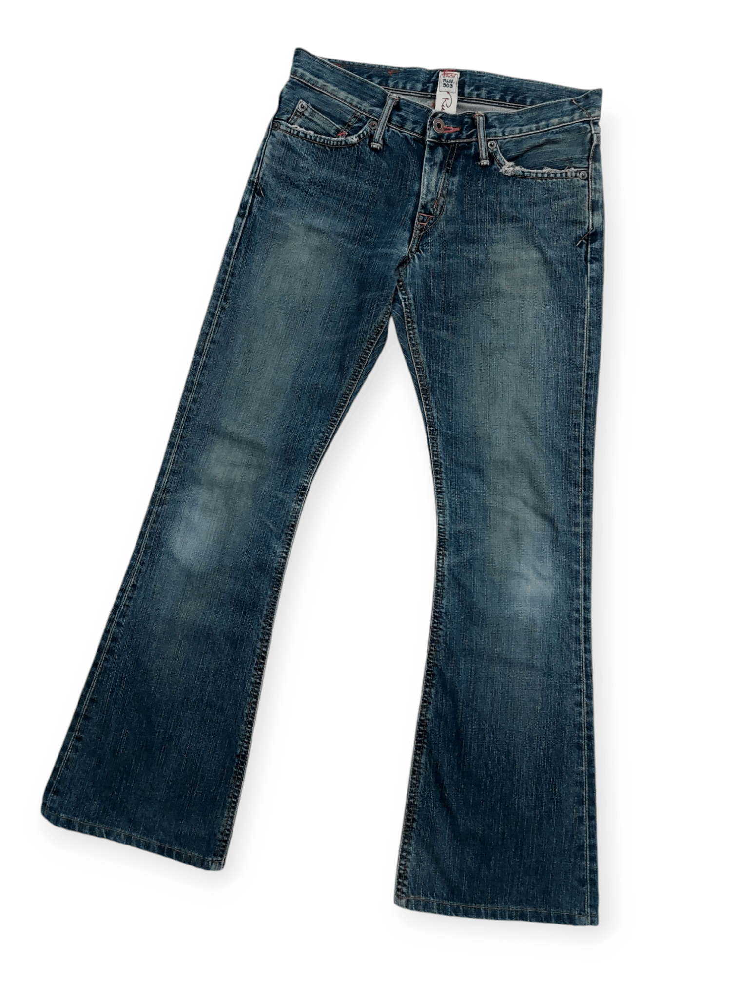 Edwin Flare Edwin Miss. 503 Rude Denim Size 30" / US 8 / IT 44 - 2 Thumbnail