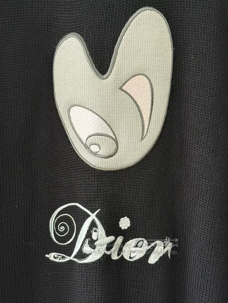 Dior Dior Black knitted short sleeves Size US XL / EU 56 / 4 - 4 Thumbnail