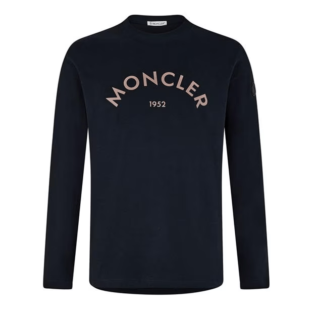 Moncler Edit Logo Long Sleeve T-Shirt Size US L / EU 52-54 / 3 - 1 Thumbnail
