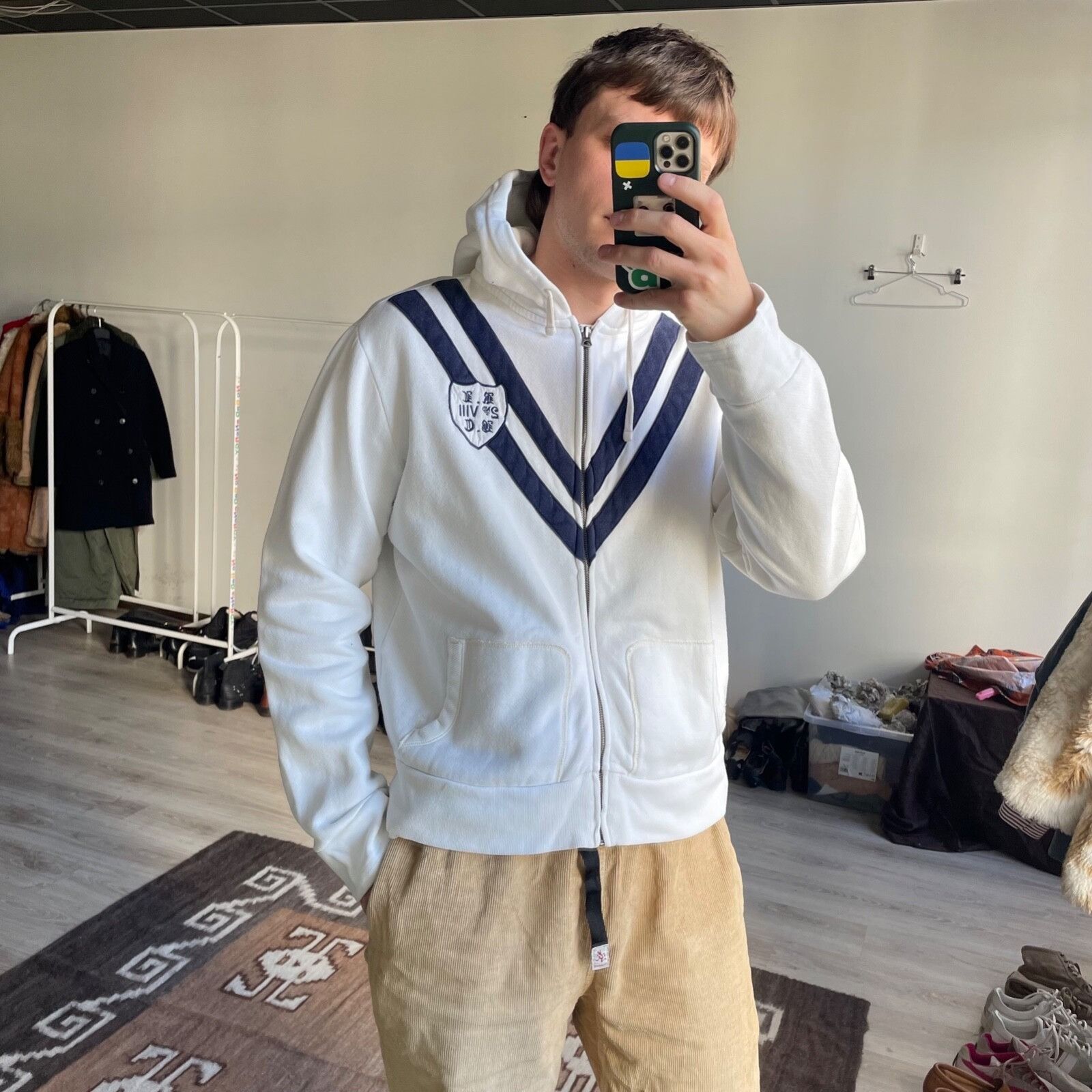 Polo Ralph Lauren Polo Ralph Lauren Vintage Cotton Full Zip Hoodie 8959AC Size US L / EU 52-54 / 3 - 1 Thumbnail