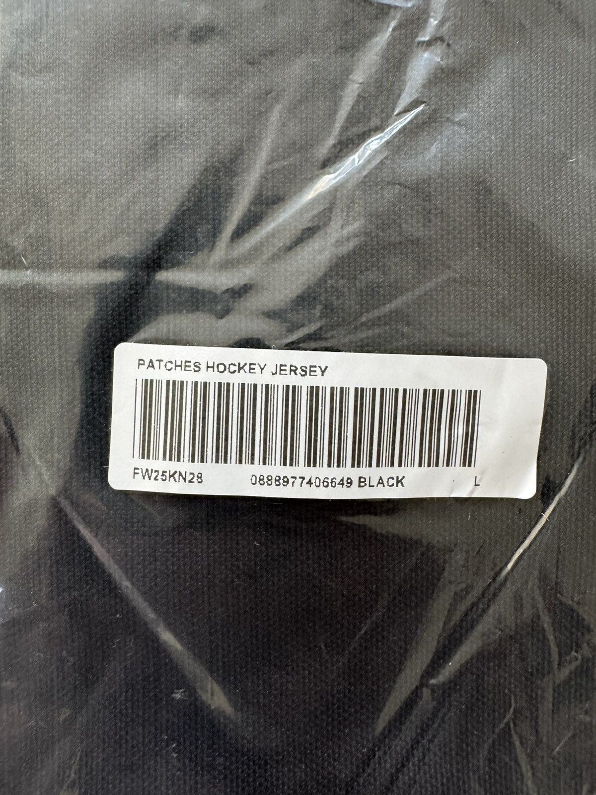 Supreme Supreme Fire & Ice Patches Hockey Jersey Black Grey Size US L / EU 52-54 / 3 - 23 Thumbnail