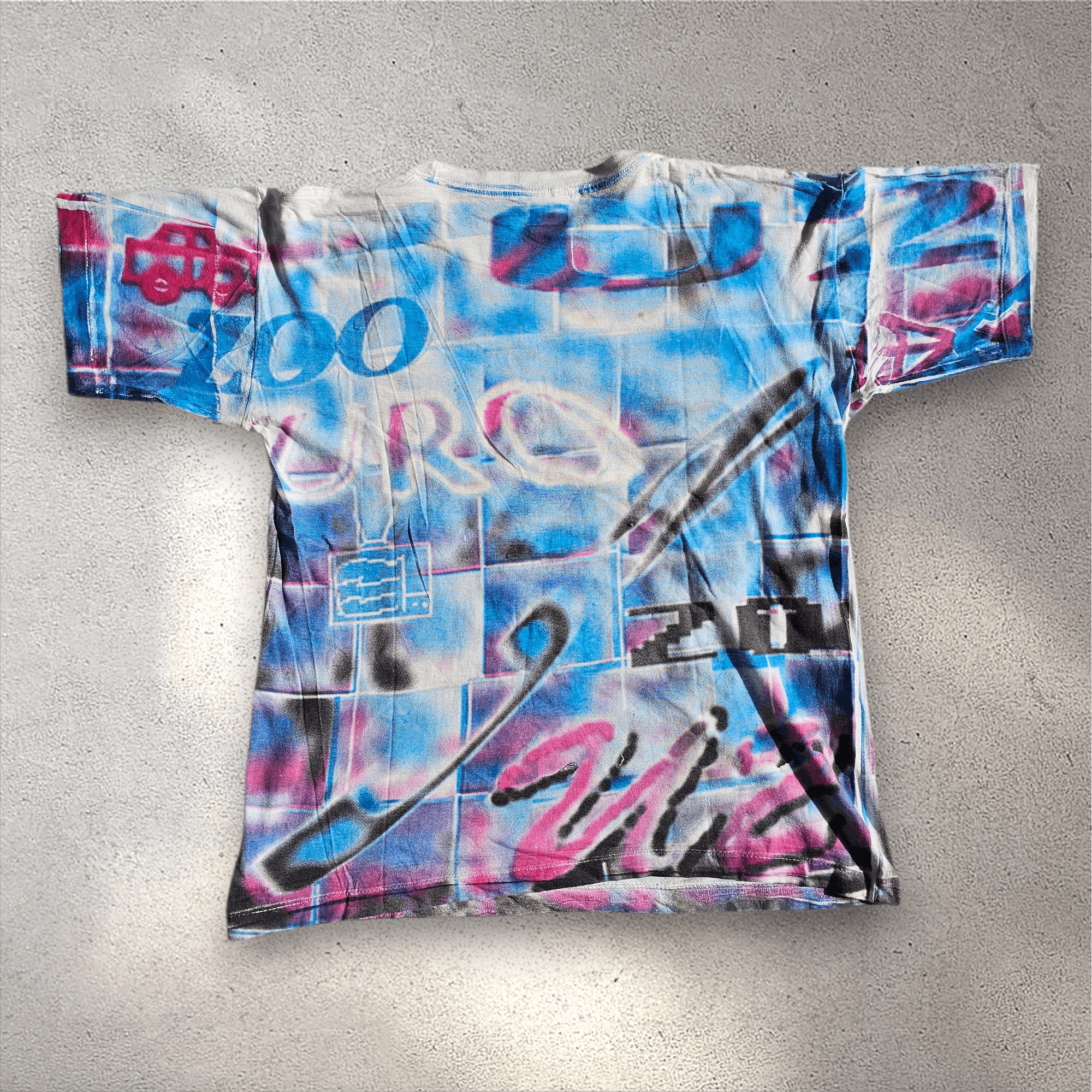Band Tees U2 Crazy All Over Print Euro Zoo 90's Tour Tee Size US L / EU 52-54 / 3 - 5 Thumbnail