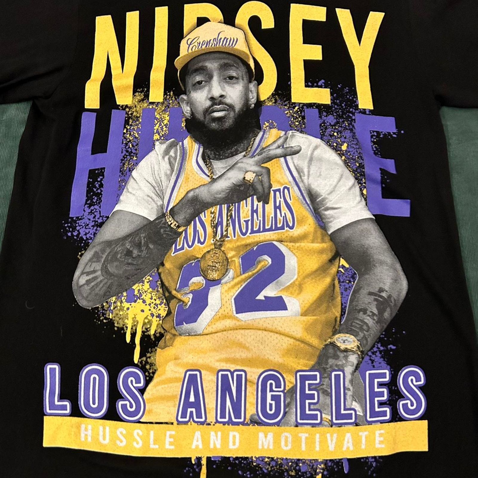 Other Los angeles nipsey hussle graphic tee Size US S / EU 44-46 / 1 - 2 Thumbnail