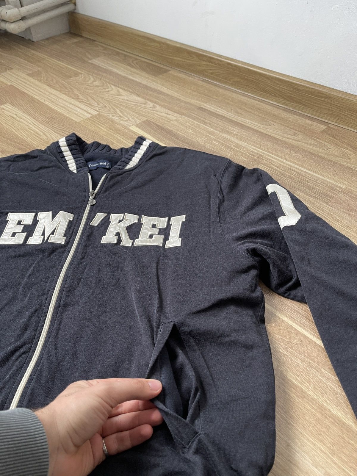 Aem'kei × Vintage RARE [aem'kei] Aem Kei Men’s Bomber Jacket Size XL Size US XL / EU 56 / 4 - 3 Thumbnail