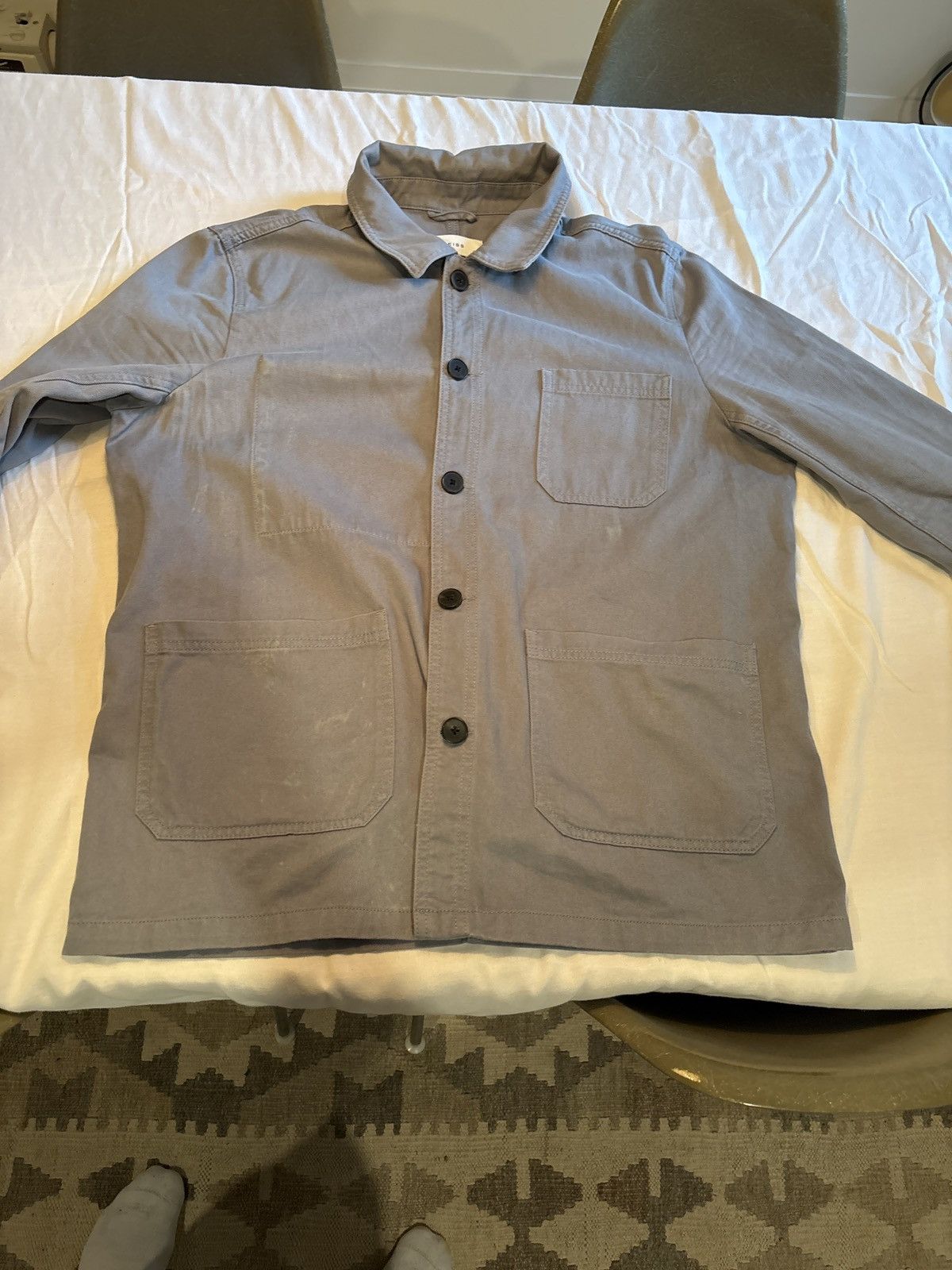 Reiss Chore Coat light blue with inner side pocket Size US L / EU 52-54 / 3 - 2 Thumbnail