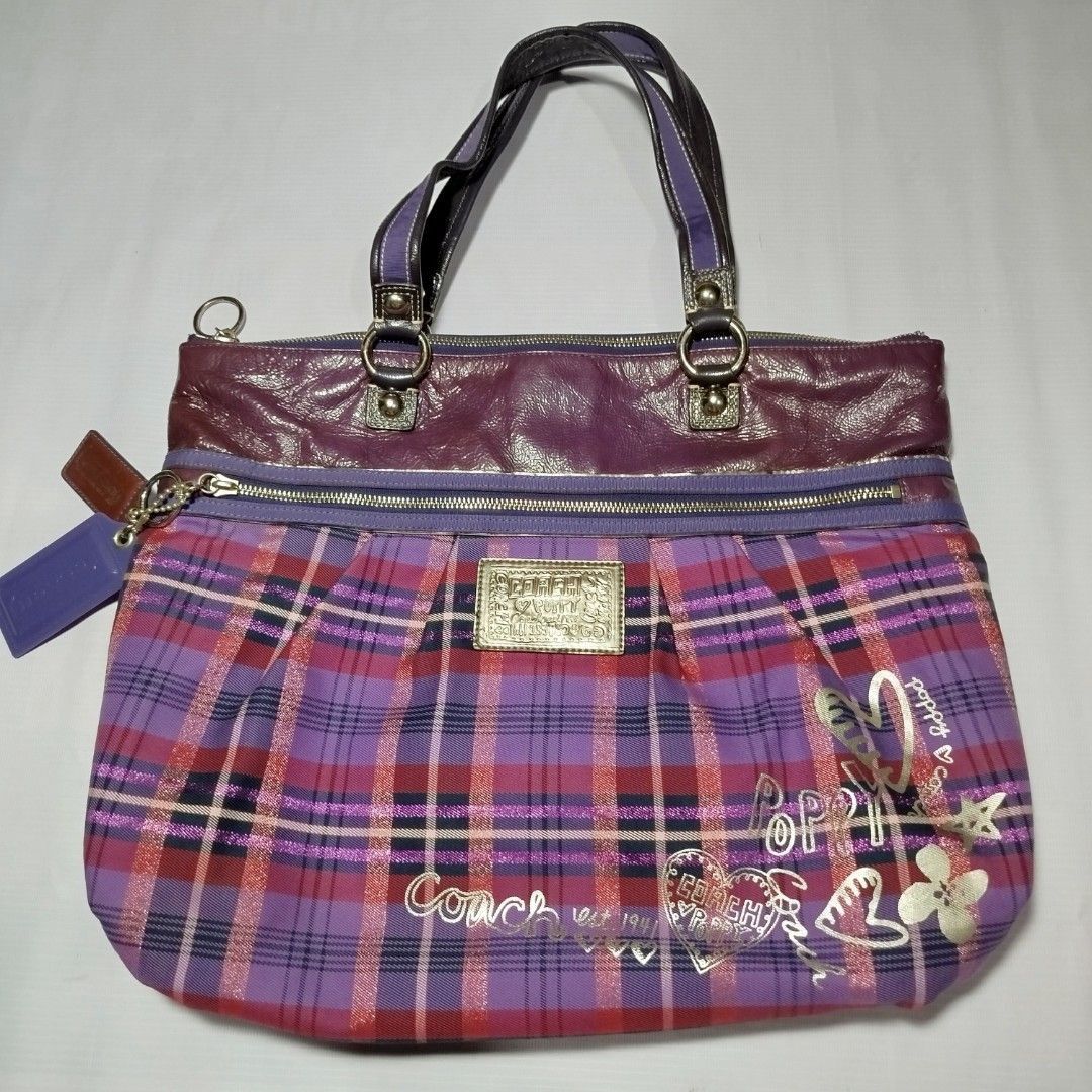 COACH POPPY SHOULDER/HANDBAG