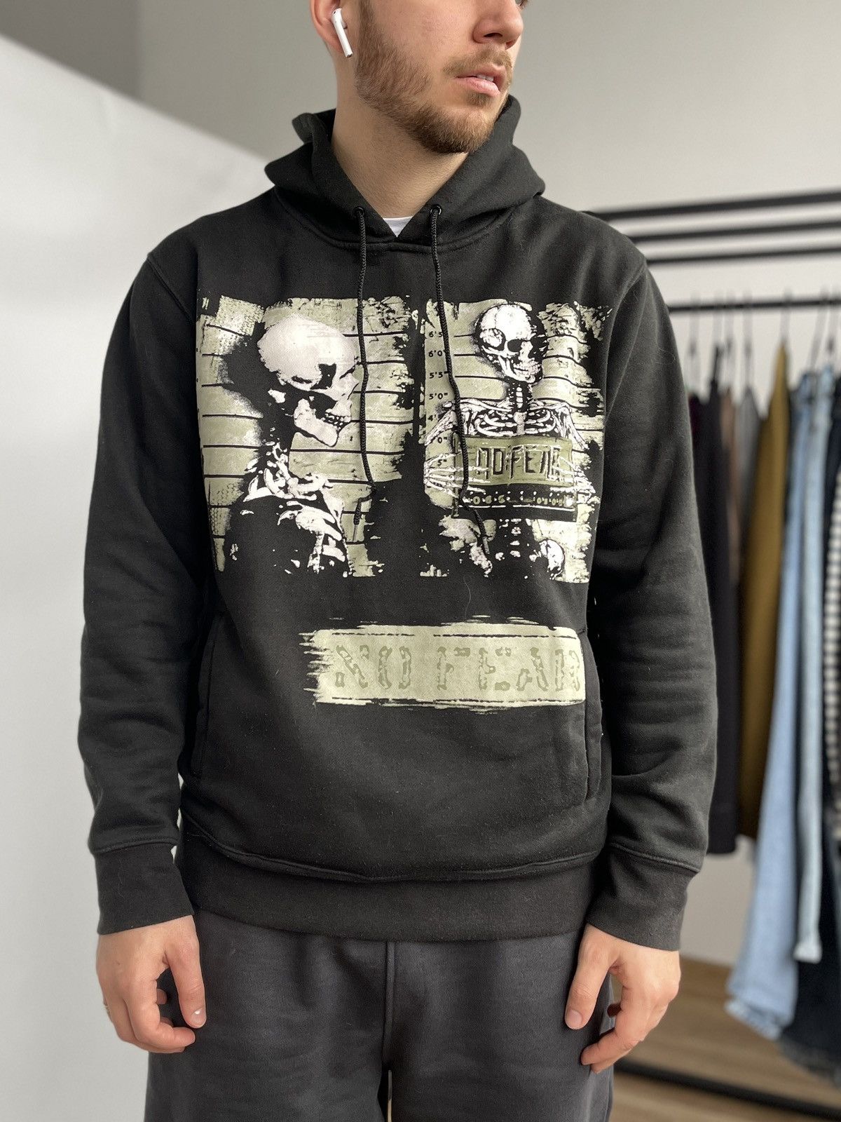 Japanese Brand × No Fear Vintage No Fear 2000's Y2K Black Hoodie Size US XL / EU 56 / 4 - 1 Thumbnail
