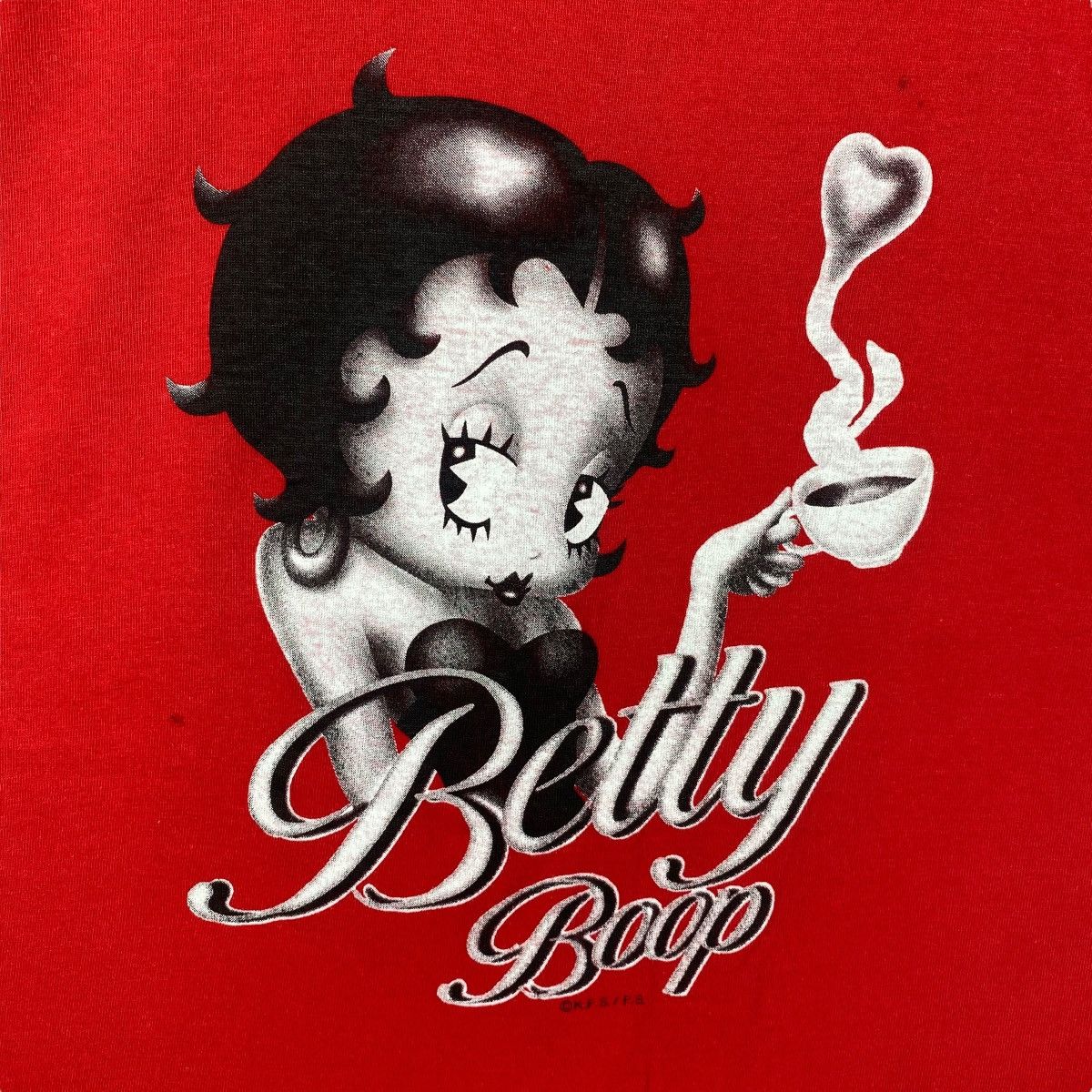Cartoon Network Vintage BETTY BOOP Classic Cartoon Graphic Tee Shirt Medium Size US M / EU 48-50 / 2 - 2 Thumbnail