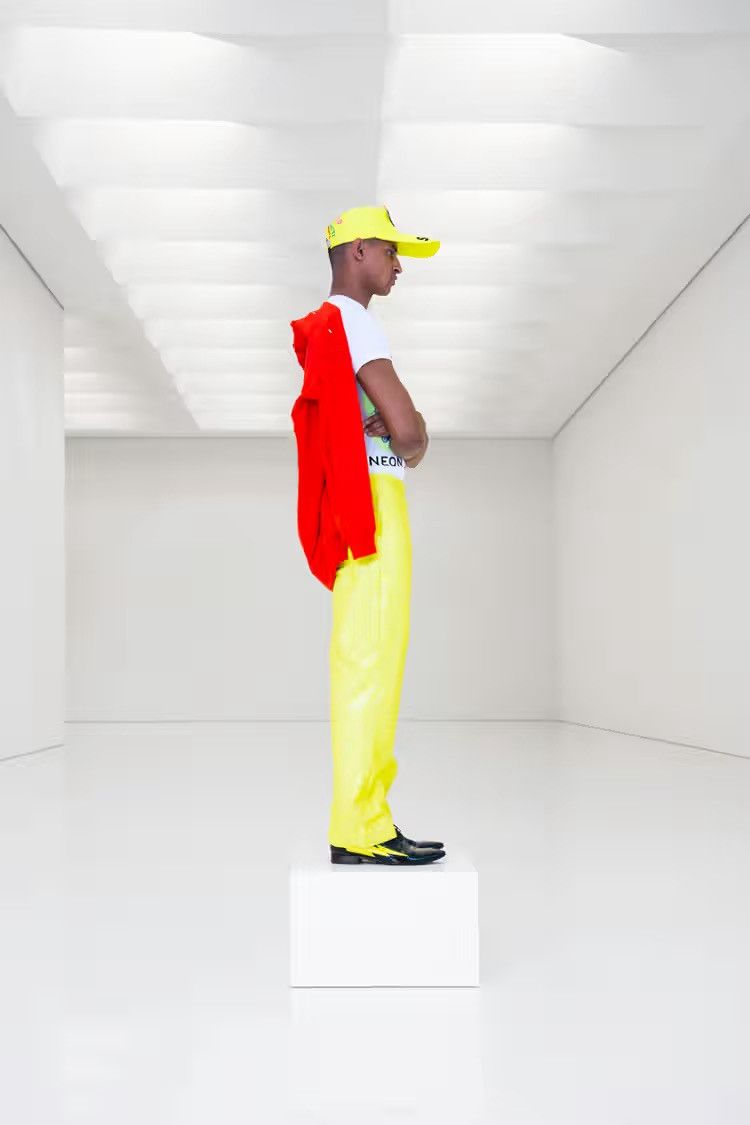 Walter Van Beirendonck SS’22 Neon Shadow Layered Shirt Sweater Size US S / EU 44-46 / 1 - 10 Thumbnail