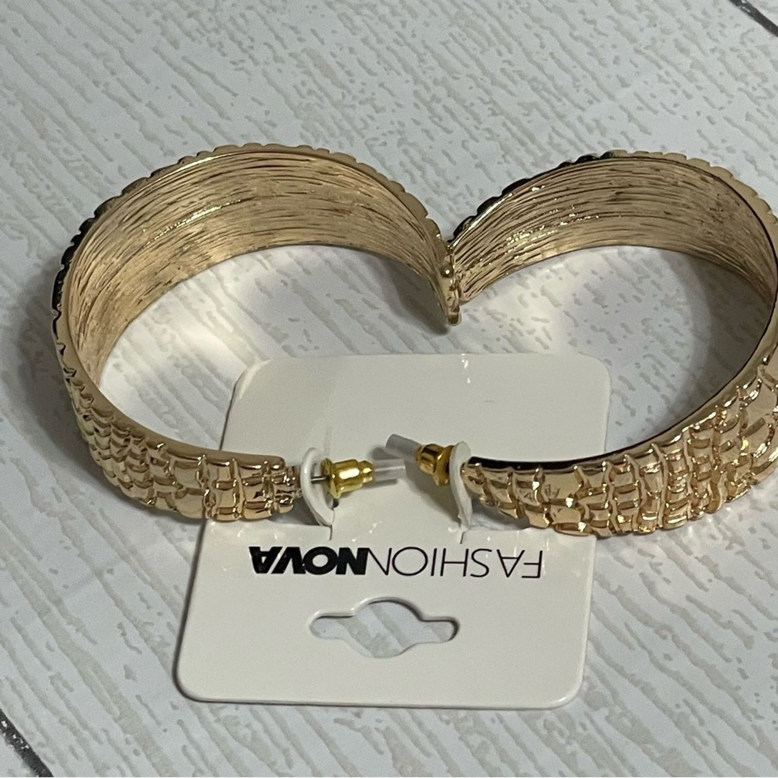 Other FASHION NOVA Golden Hour Glow Earrings NWT Size ONE SIZE - 5 Thumbnail