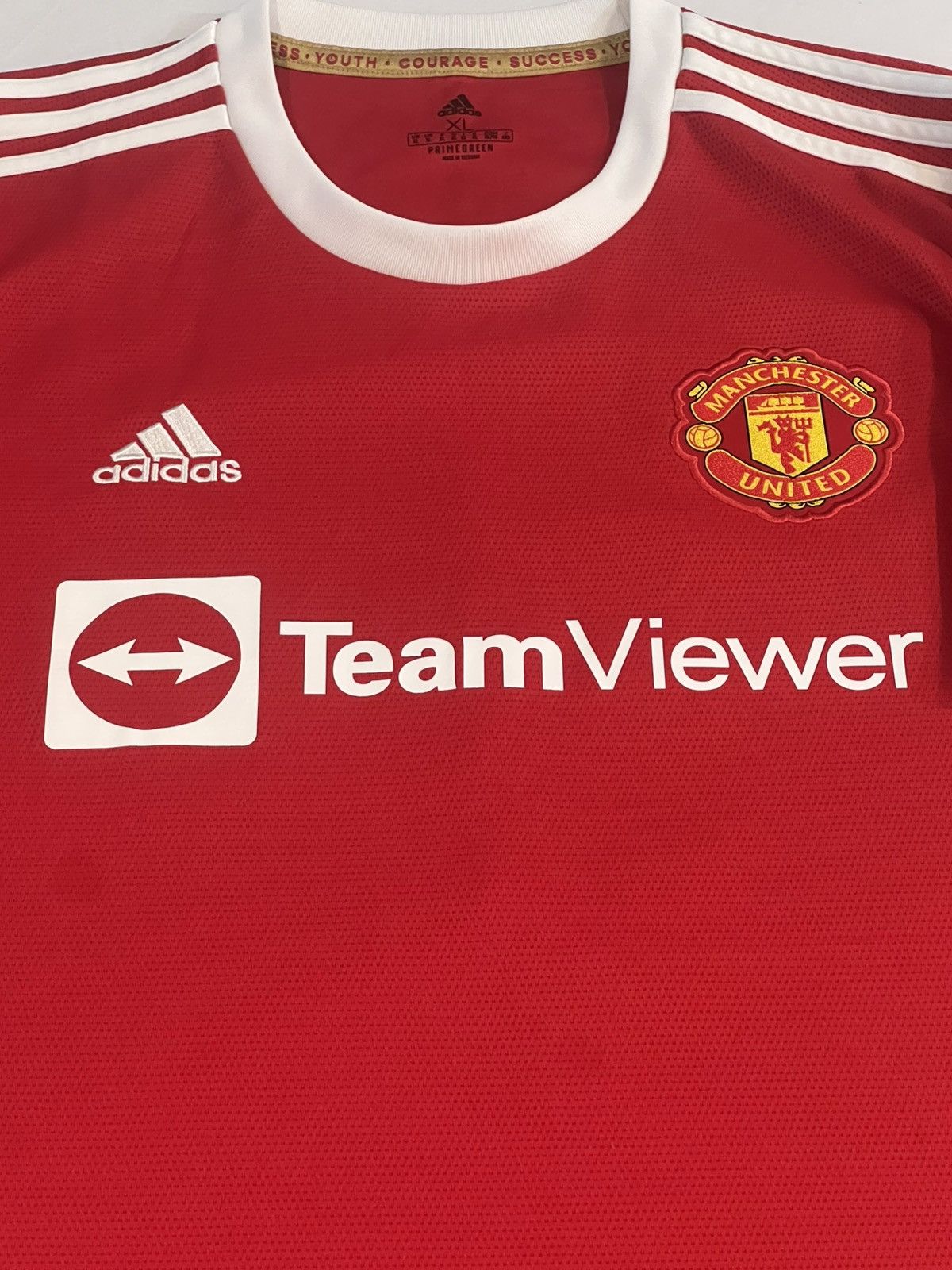 Adidas 2021/22 Men’s Manchester United Adidas Home Jersey XL Size US XL / EU 56 / 4 - 2 Thumbnail