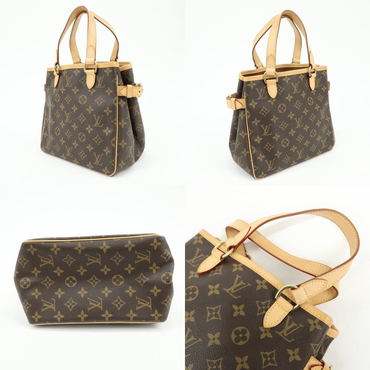 Louis Vuitton Louis Vuitton Monogram Batignolles Tote Brown Size ONE SIZE - 3 Thumbnail