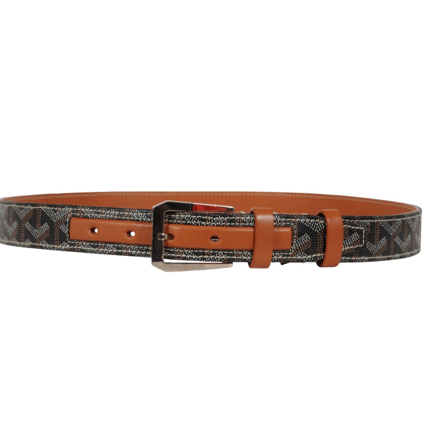 Fregate Belt 90 31 32 Black Brown Leather - 02533