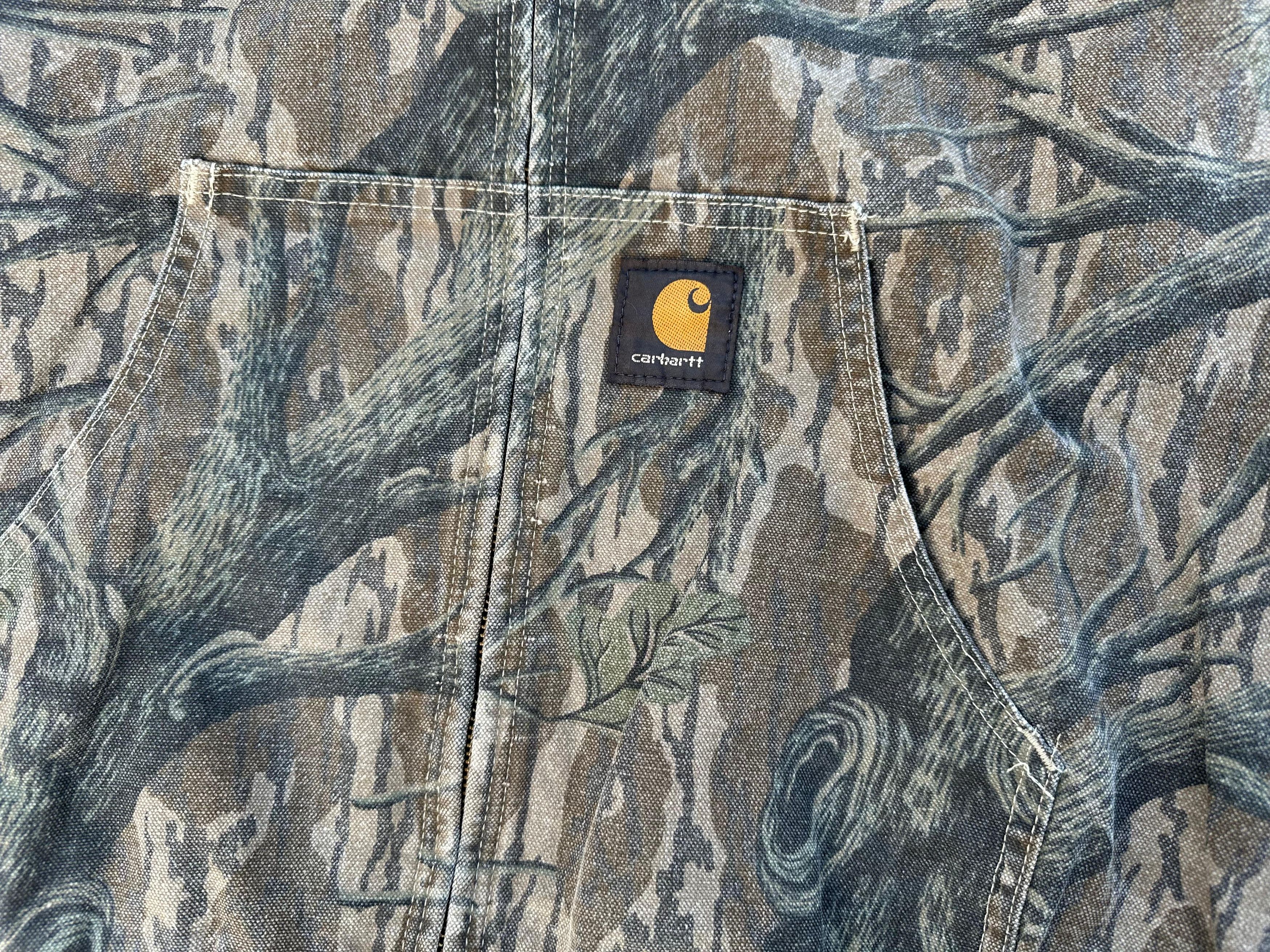 Carhartt 1992 CARHARTT REALTREE CAMO MOSSY OAK JR245 Active Jacket Size US L / EU 52-54 / 3 - 7 Thumbnail