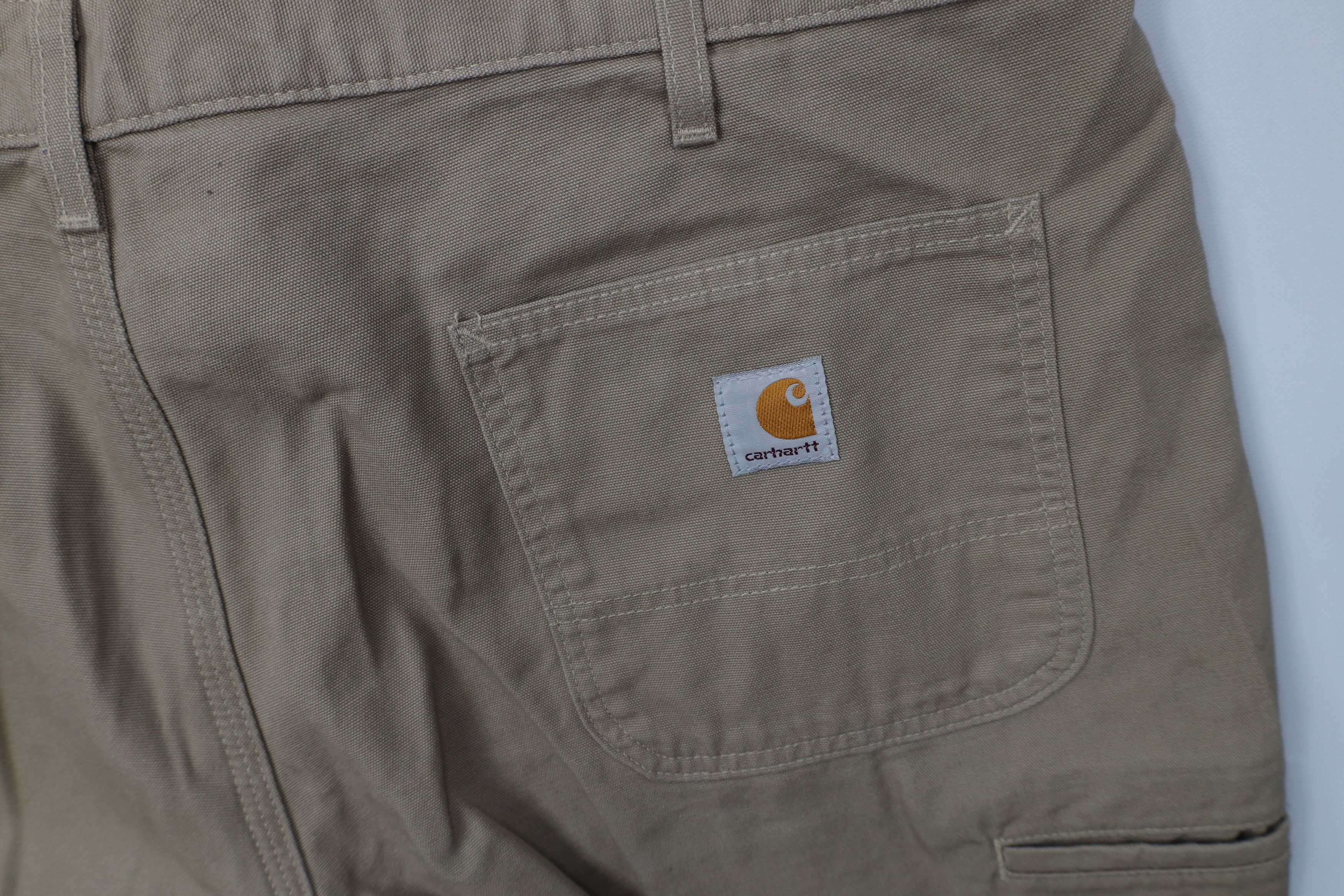Carhartt Vintage Y2K Carhartt Relaxed Fit Wide Leg Pants Khaki Brown Size US 40 / EU 56 - 14 Thumbnail