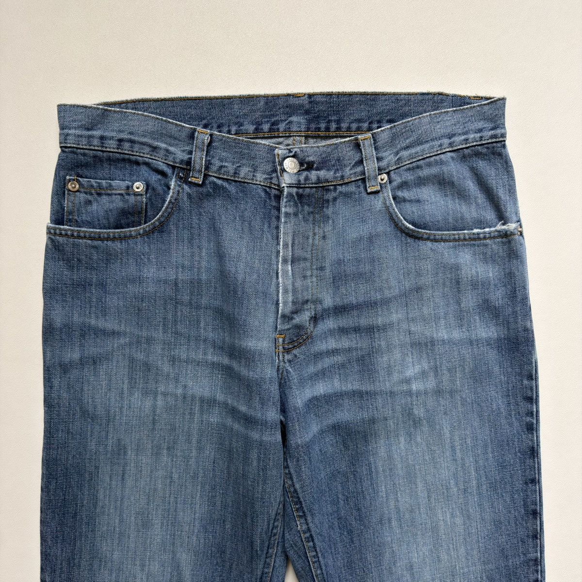 Helmut Lang Thrashed ‘Vintage Sanded Denim’ Jeans Size US 33 - 4 Thumbnail