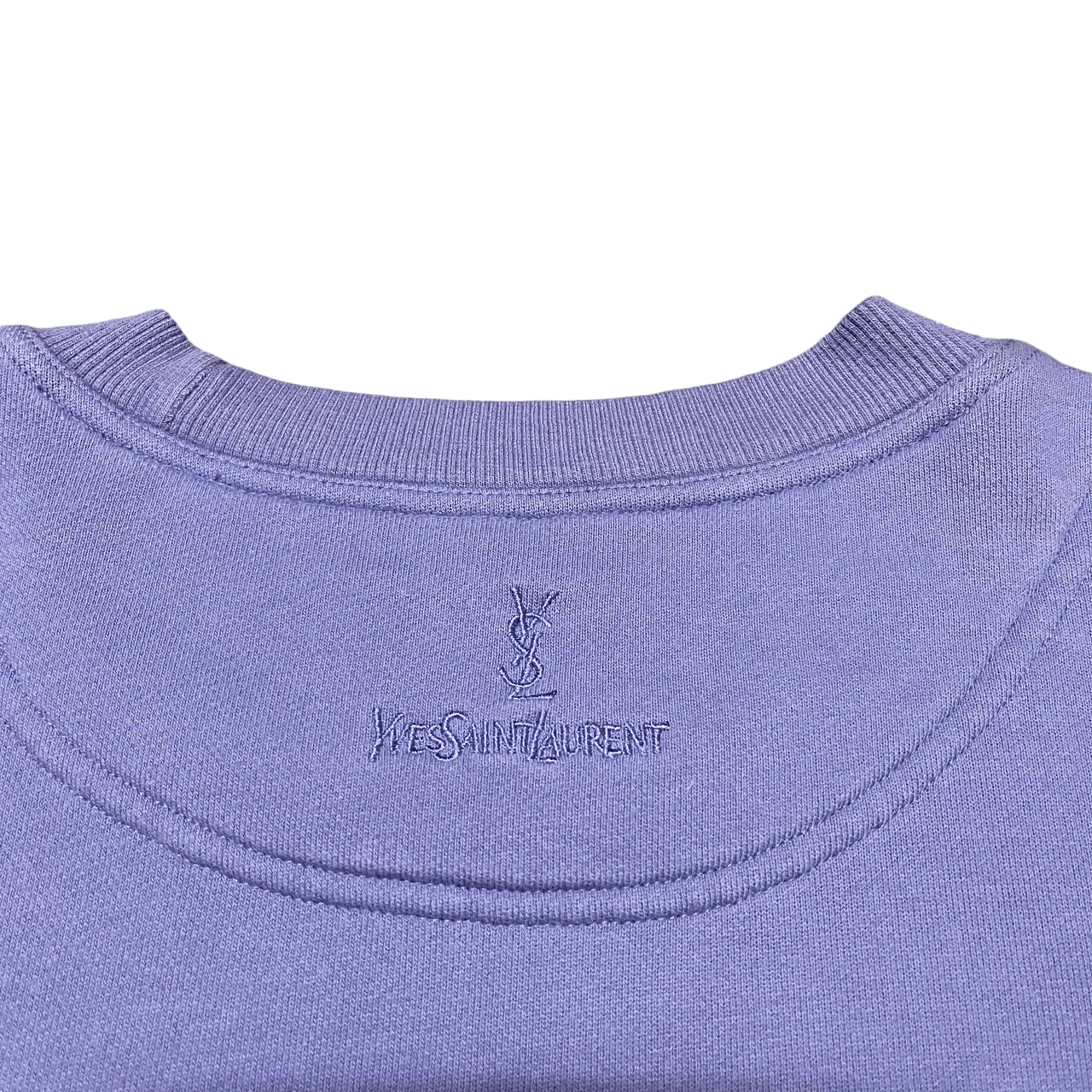 Yves Saint Laurent Vtg YSL Yves Saint Laurent Pour Homme Embroidered Crewneck Size US L / EU 52-54 / 3 - 12 Thumbnail