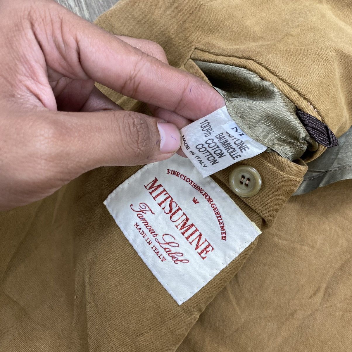 Japanese Brand Vintage Mitsumine Japanese Designer Blazer Jacket Size US M / EU 48-50 / 2 - 11 Thumbnail