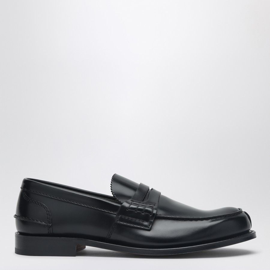 Church's o1d2blof0226 Leather Loafers in Black Size US 9 / EU 42 - 2 Thumbnail