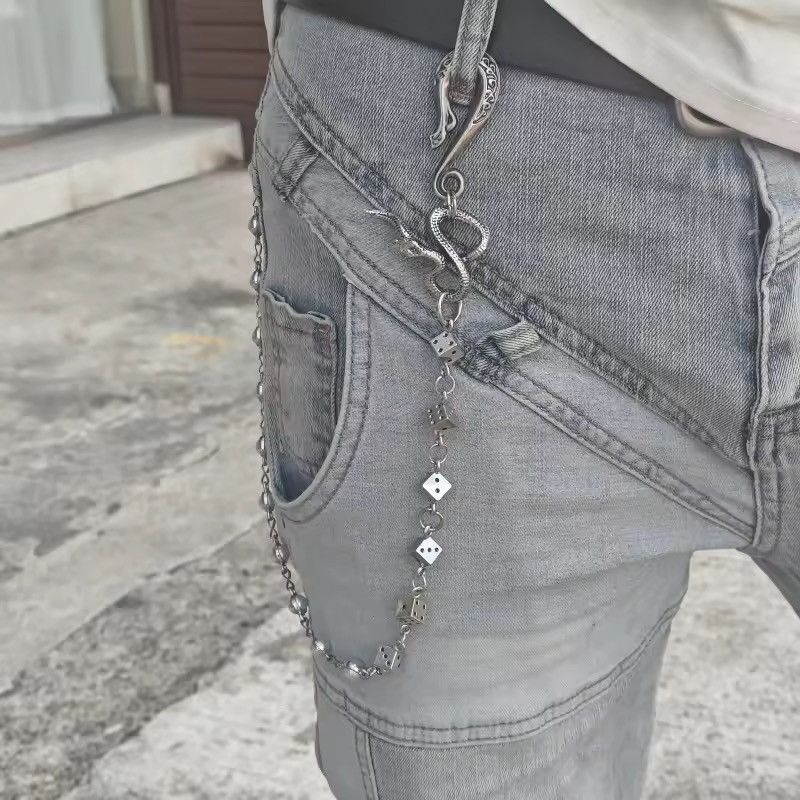 Jewelry Snake Dice Pant Chain Size ONE SIZE - 7 Thumbnail