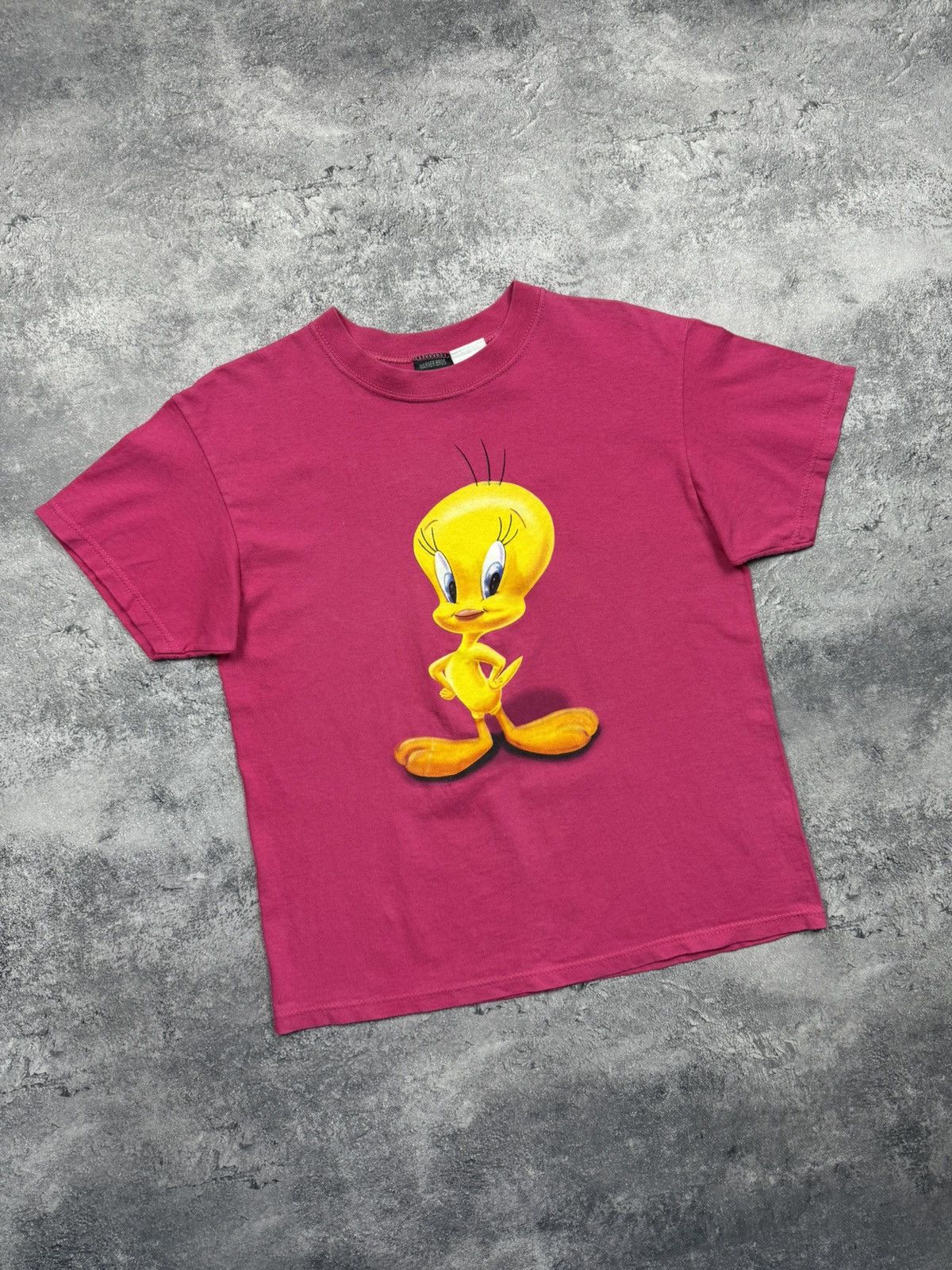 Vintage Vintage 90s Looney Tunes Tweety Bird Warner Bros Tee Shirt Size L / US 10 / IT 46 - 3 Thumbnail