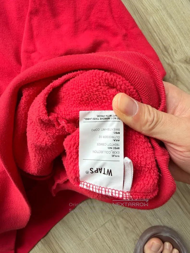 Wtaps Wtaps Hooded Half-Zip Sweatshirt Size US XL / EU 56 / 4 - 4 Thumbnail
