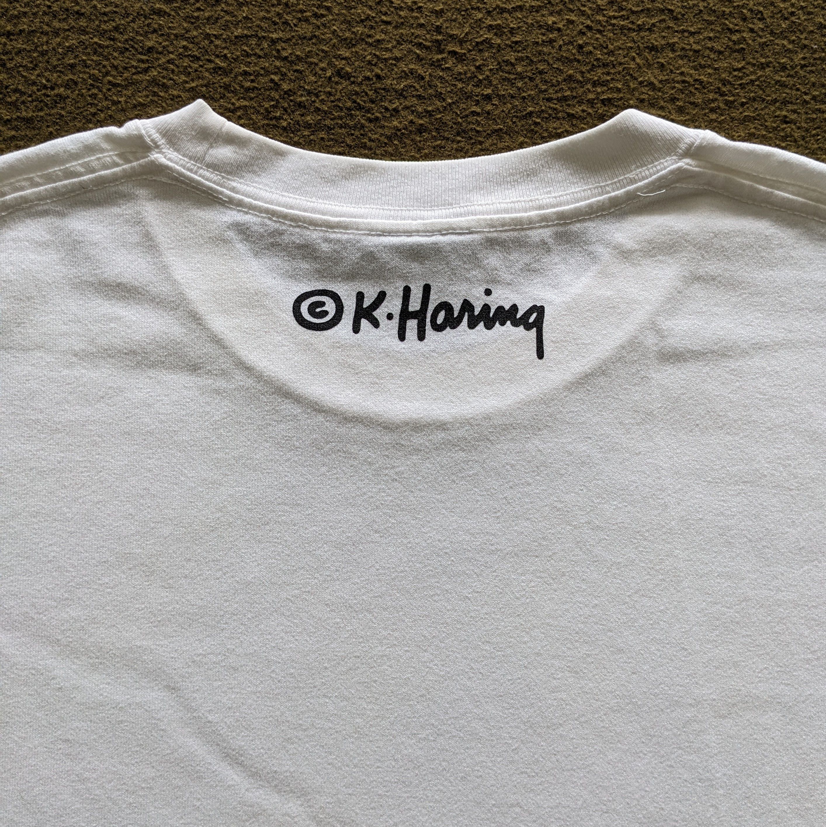 Keith Haring × Uniqlo Vintage Keith Haring x Uniqlo American Art T-shirt Size US L / EU 52-54 / 3 - 4 Thumbnail