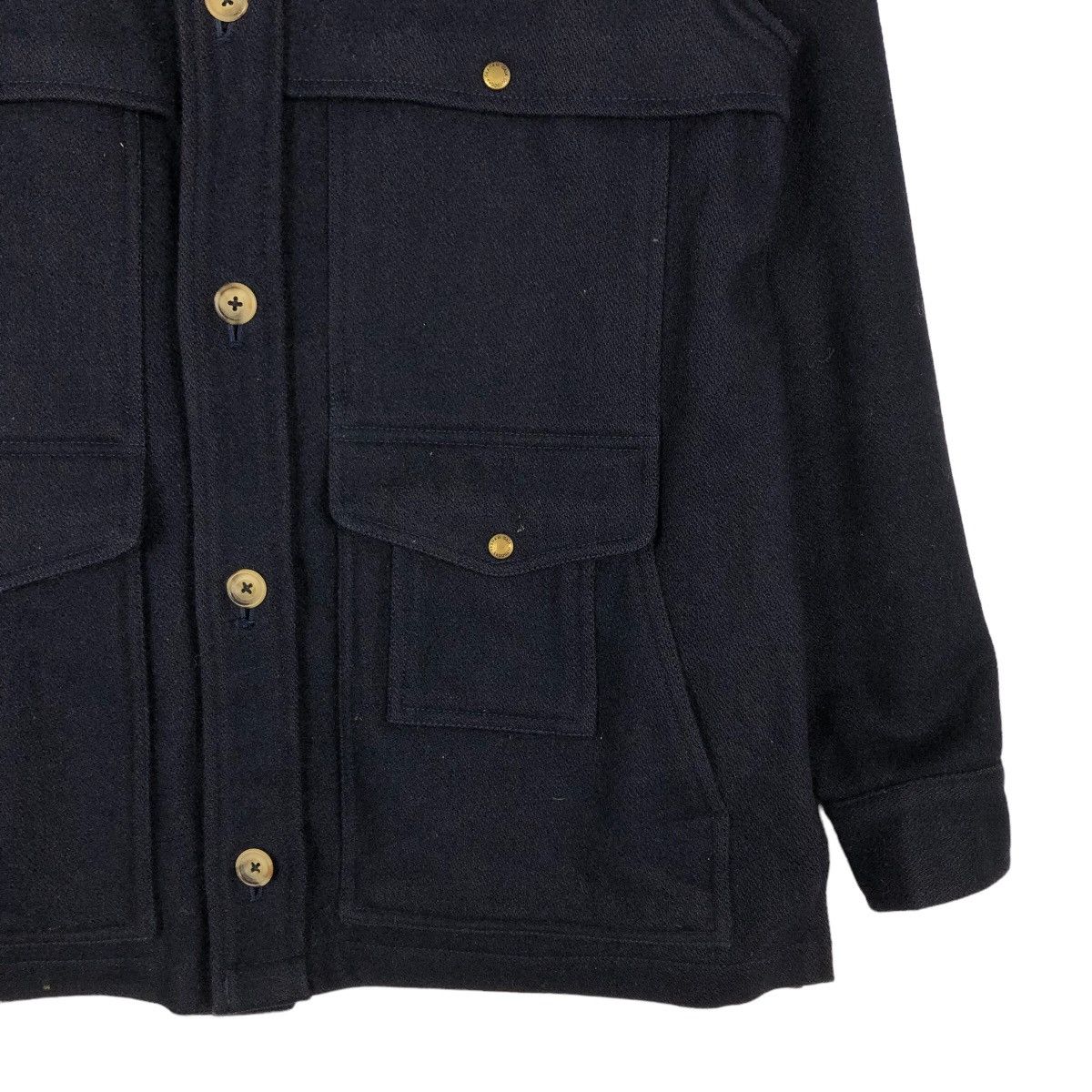 Japanese Brand 🔥Vintage Wool Work Biker Jacket Japan Made Issey Miyake Size US M / EU 48-50 / 2 - 5 Thumbnail