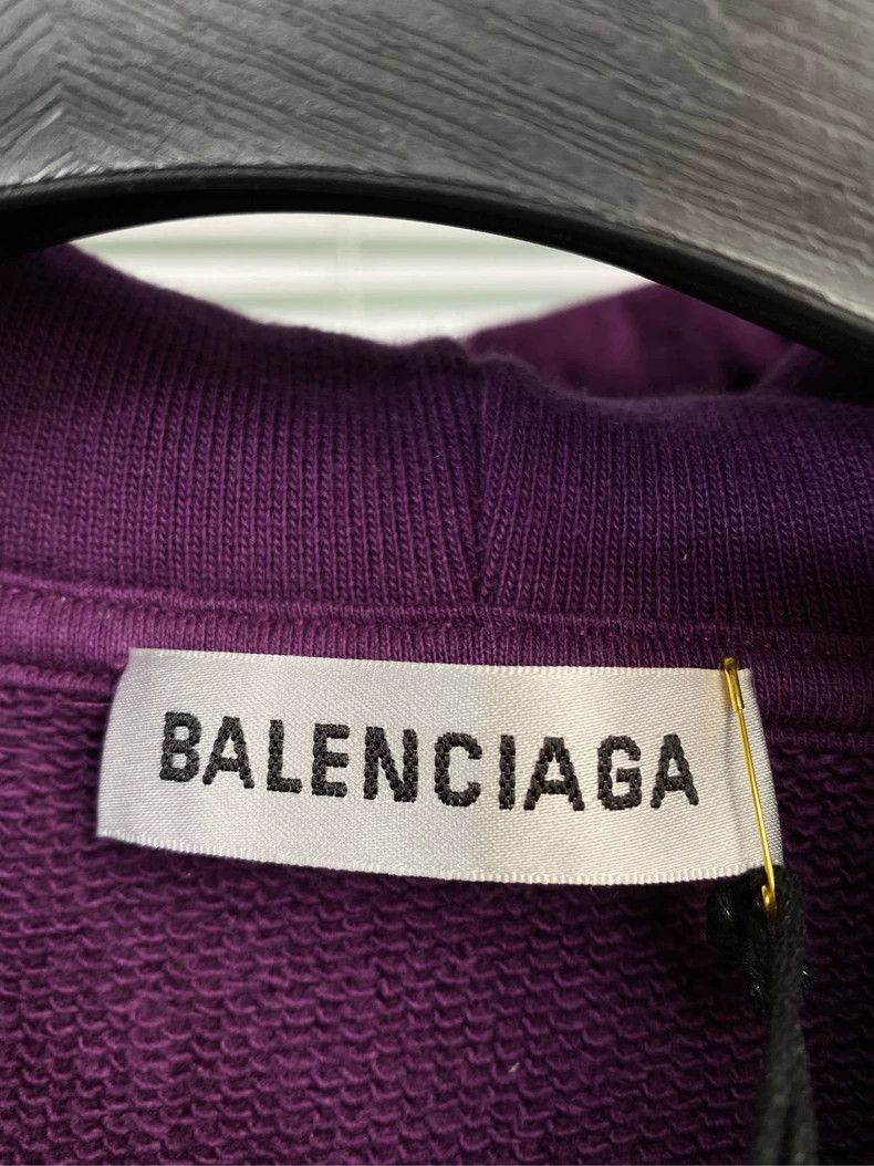 Balenciaga Balenciaga Letter printed logo on the back hoodie 2503-Next Size US S / EU 44-46 / 1 - 7 Thumbnail