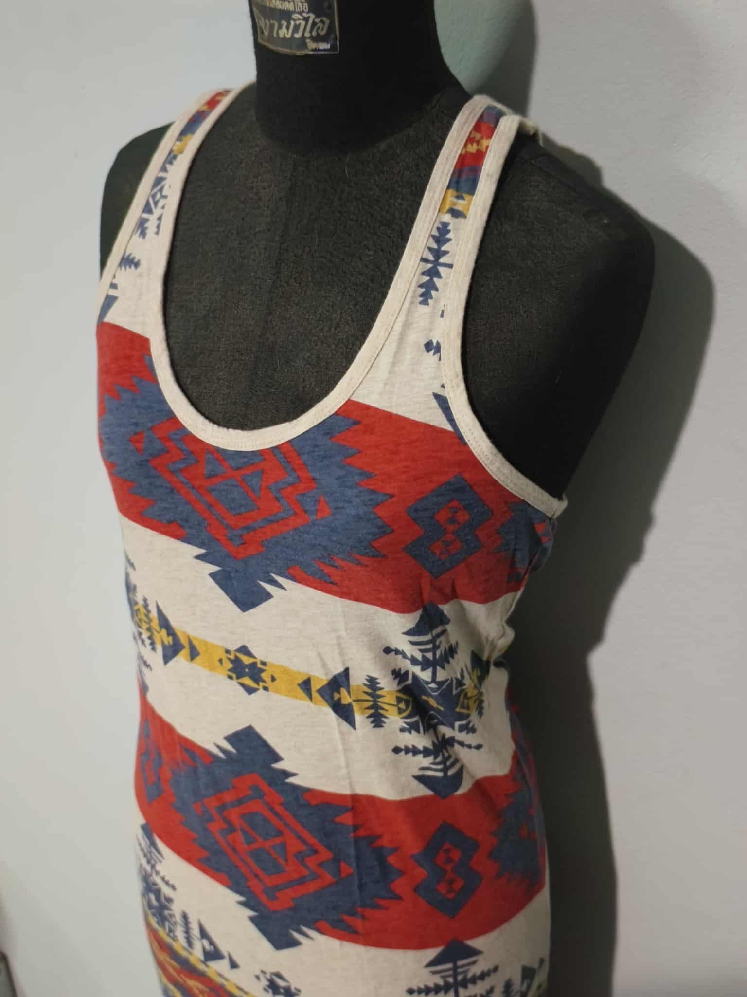 Denim & Supply Ralph Lauren Denim & Supply Ralph Lauren Aztec Print Tank Dress Size XS / US 0-2 / IT 36-38 - 4 Thumbnail