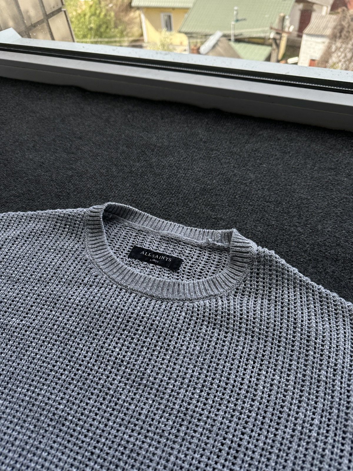 Allsaints ALLSAINTS 🚨 RARE SWEATER GRAY MEN LUXURY CREW NECK Size US L / EU 52-54 / 3 - 6 Thumbnail