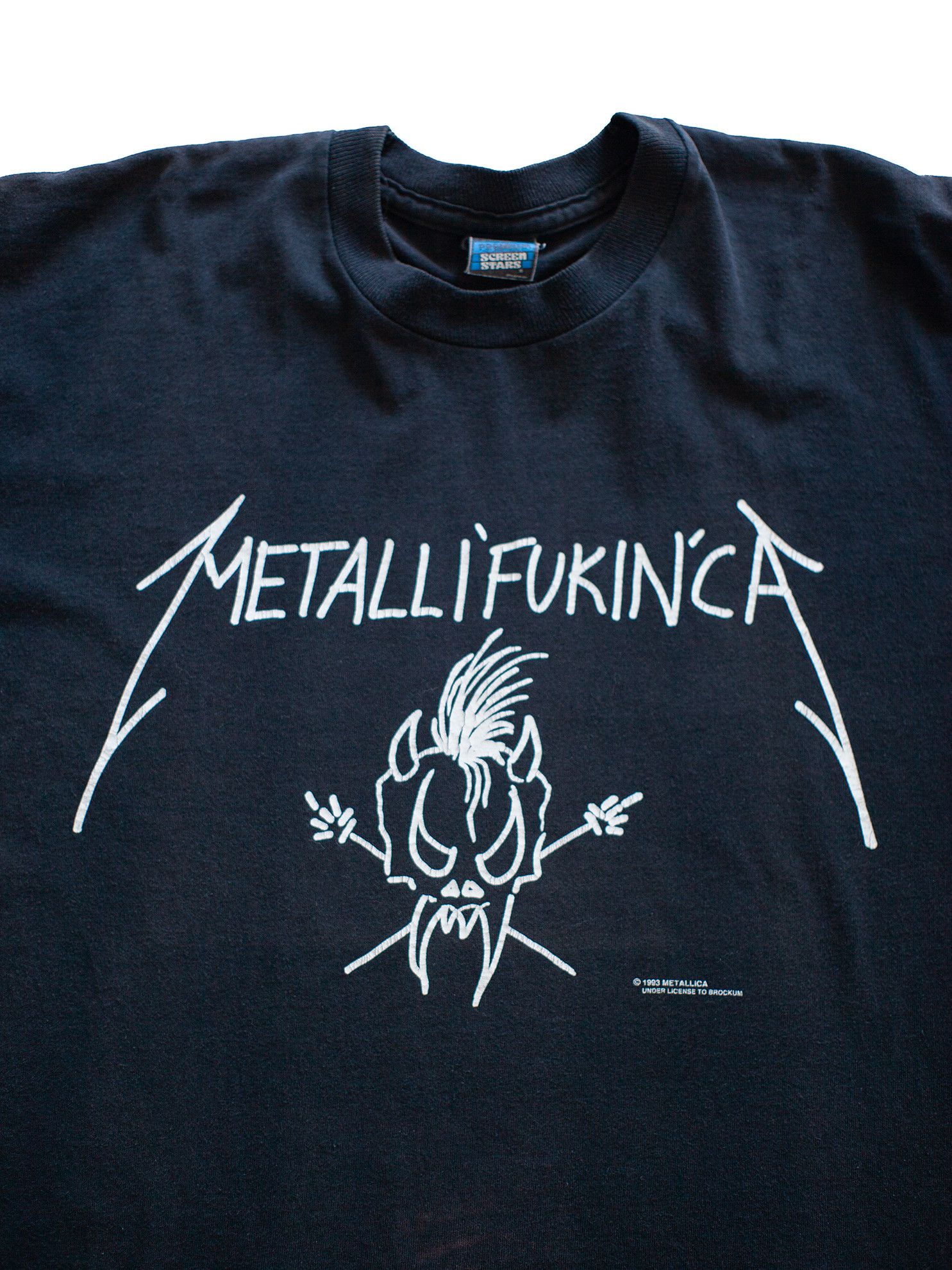 Metallica Vintage 1993 "Metalli'funkin'ca" Metallica Band T-Shirt Size US XL / EU 56 / 4 - 3 Thumbnail