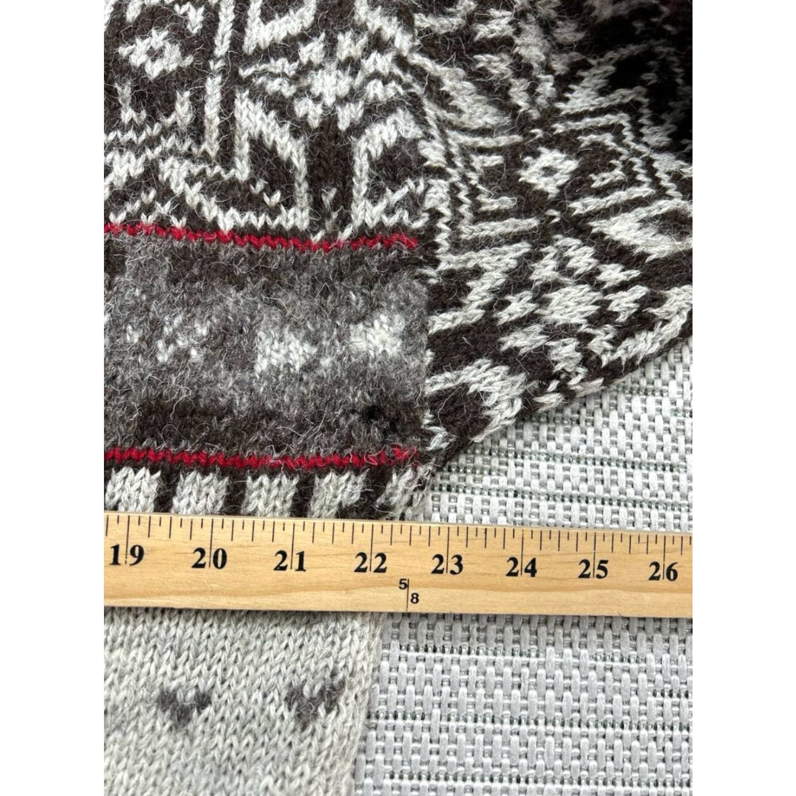 Nautica Nautica Sweater Mens M Brown Wool Knit Quarter Zip Pullover Regular Size Knit Wool Logo Vintage: No Size US M / EU 48-50 / 2 - 5 Thumbnail