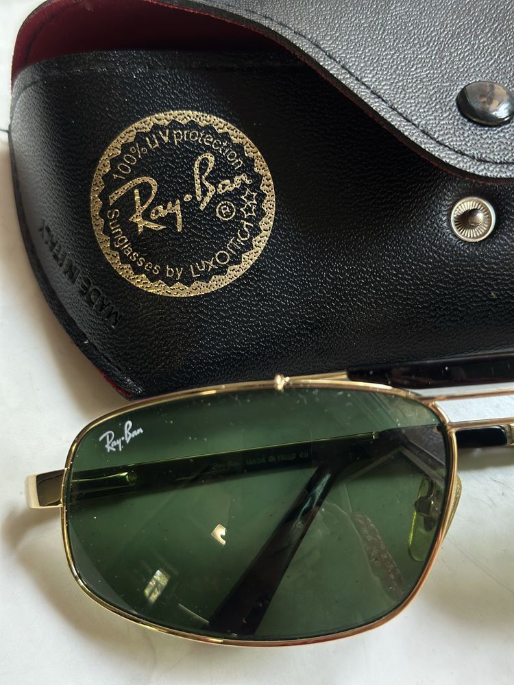 RayBan RayBan Vintage Sunglasses Green Lens Size ONE SIZE - 2 Thumbnail